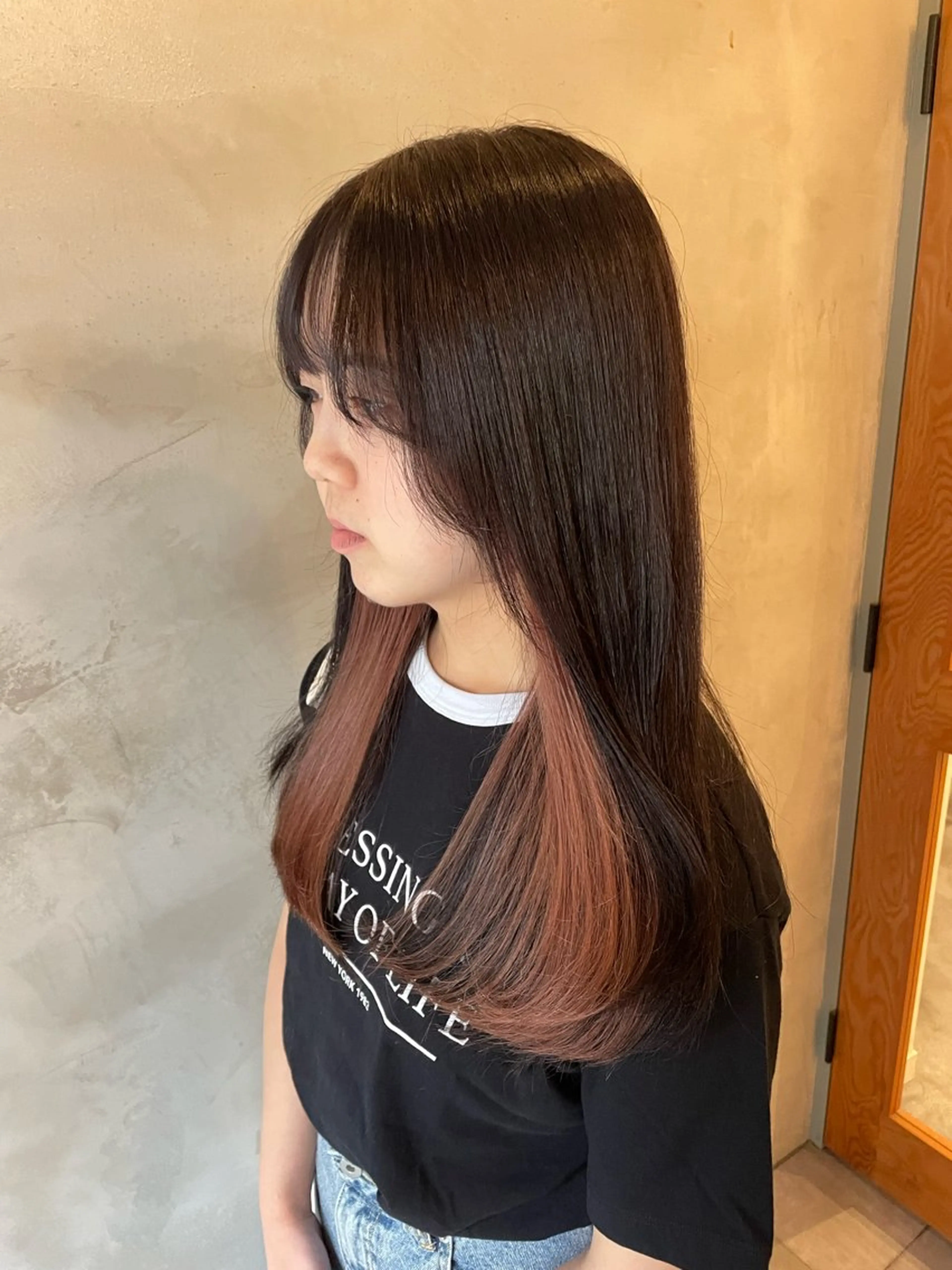 ロング カラー インナーカラー エクステ モテ髪🎀aoi/ ヘアメ/カラー/池袋のヘアスタイル