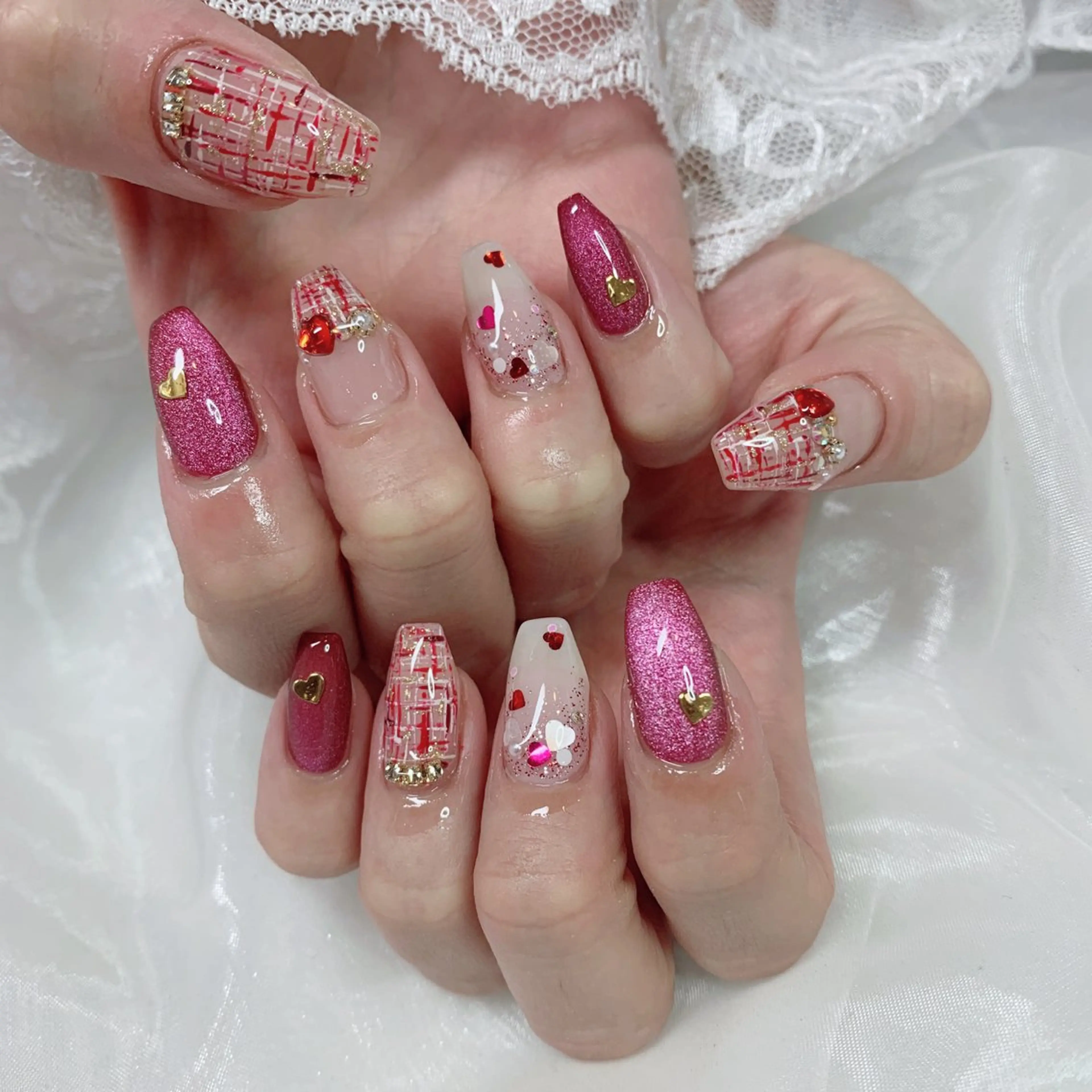 ネイル ハンドネイル La neige* yuki 🐩🌙のネイルデザイン