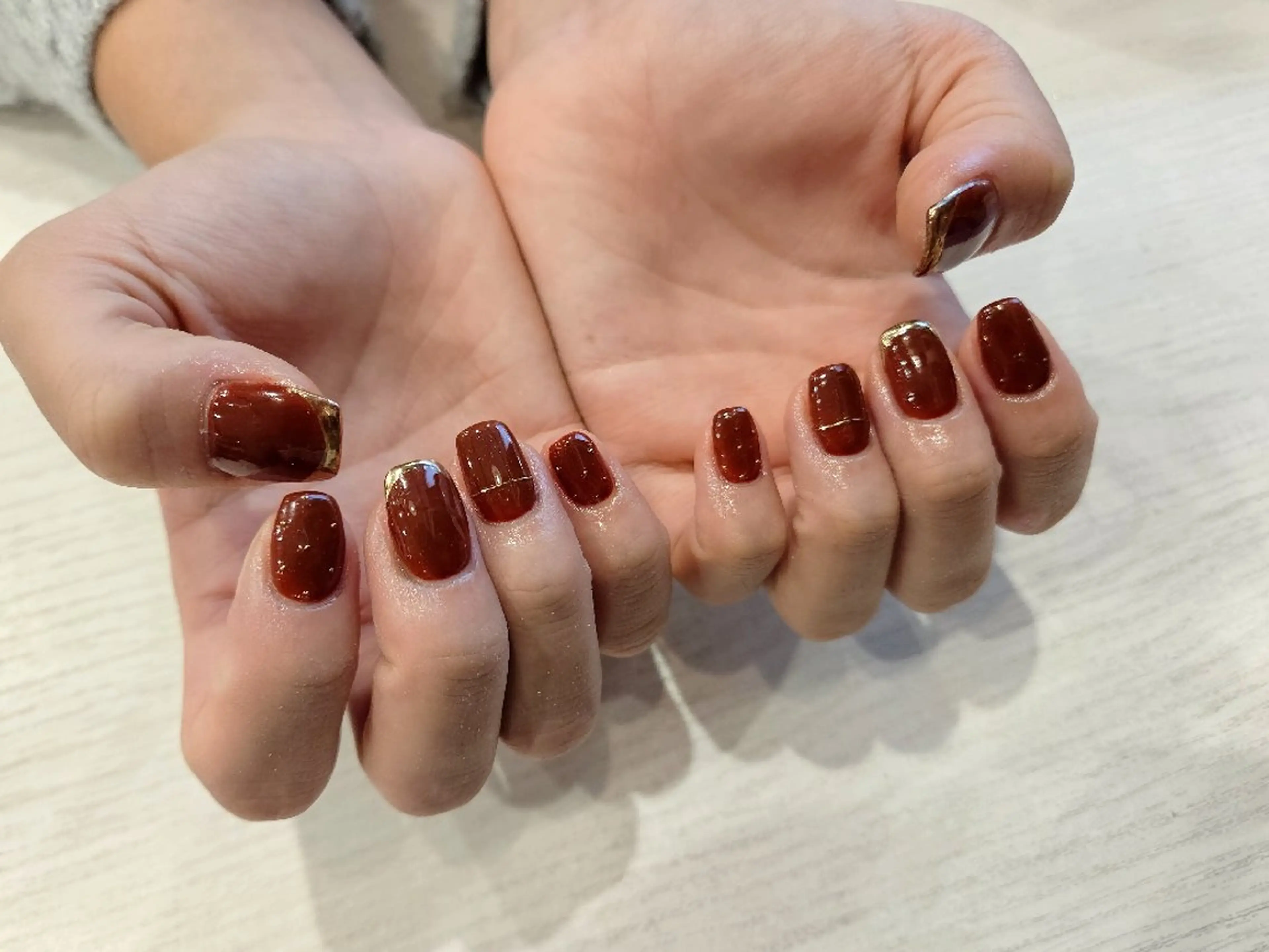 ネイル ハンドネイル 関口 友菜のヘアスタイル