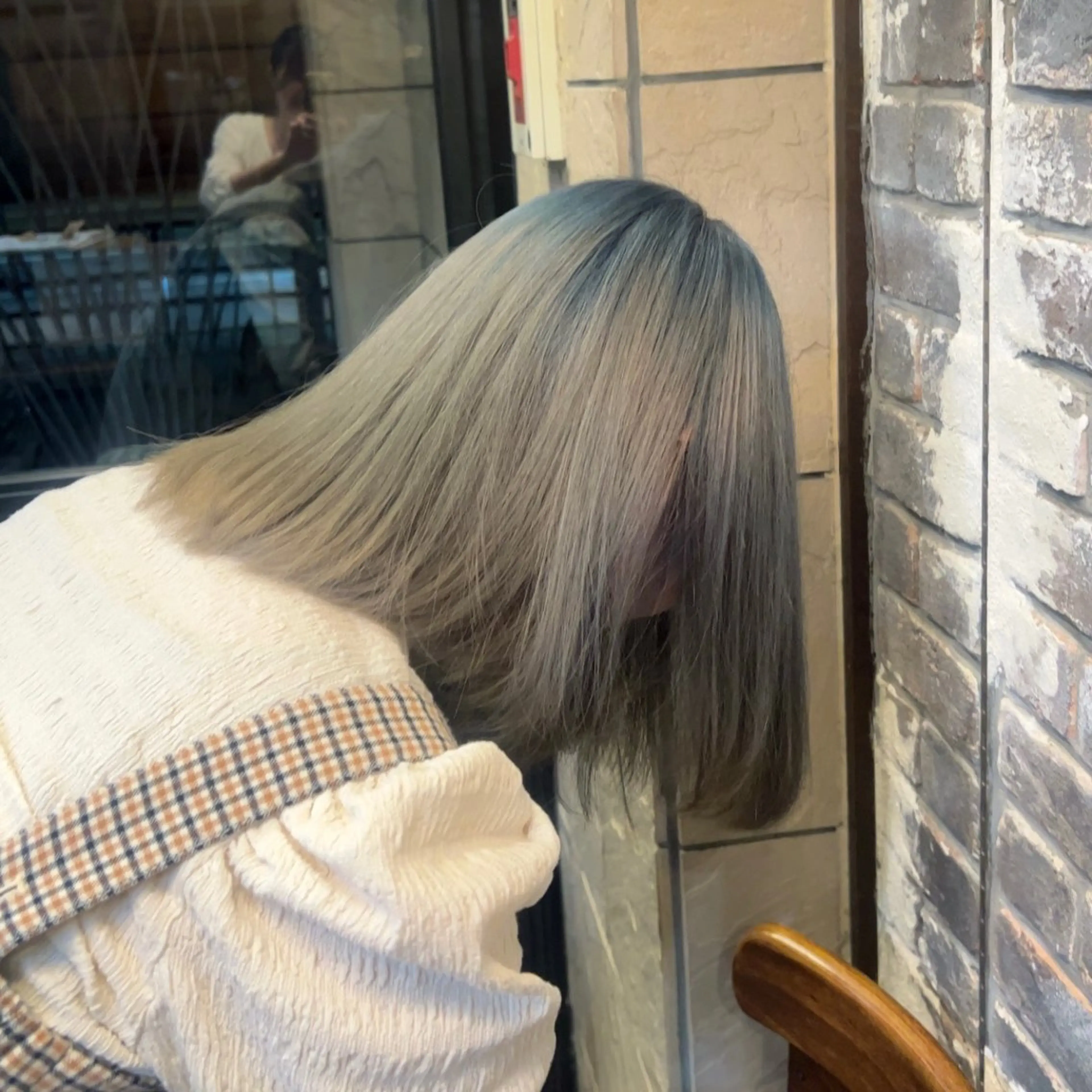 ミディアム カラー ヘアアレンジ SHIAN 立川 🍑すずかのヘアスタイル