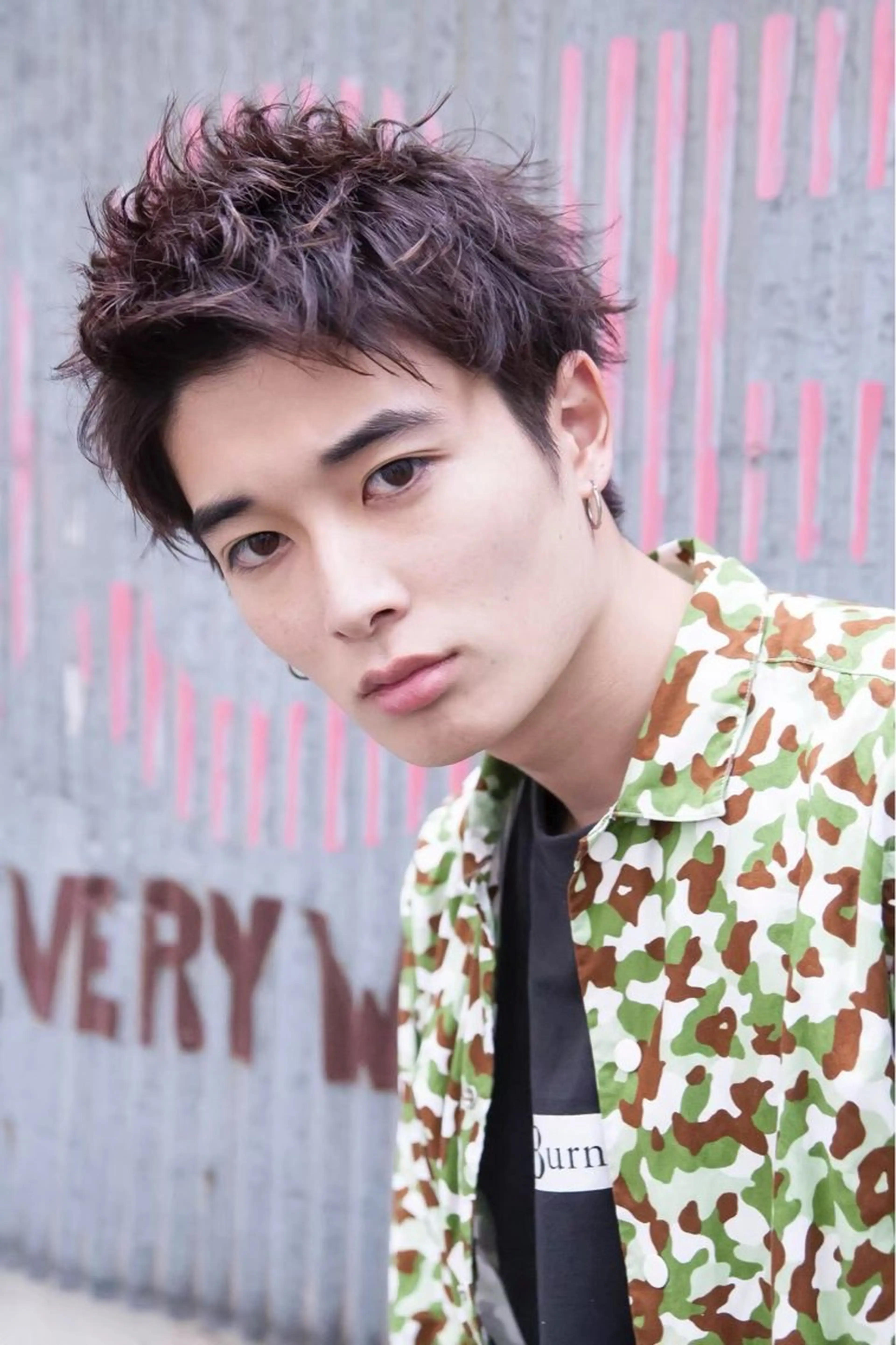 ショート カラー メンズ ﾌｸﾀﾞ ﾚﾝのヘアスタイル