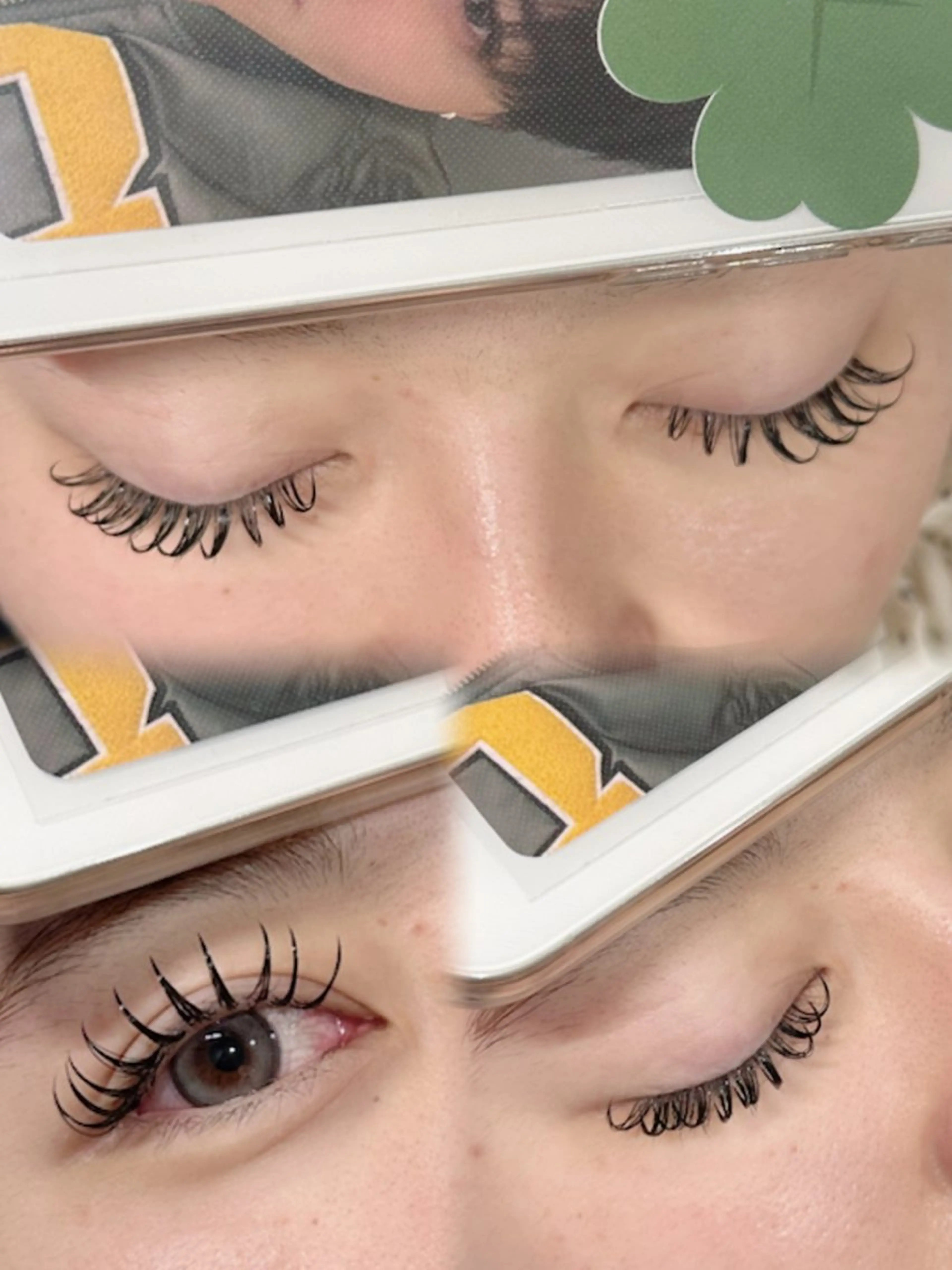 マツエク・マツパ マツエク 🤍束感マツエク /難波/moe/🤍のマツエク・マツパデザイン