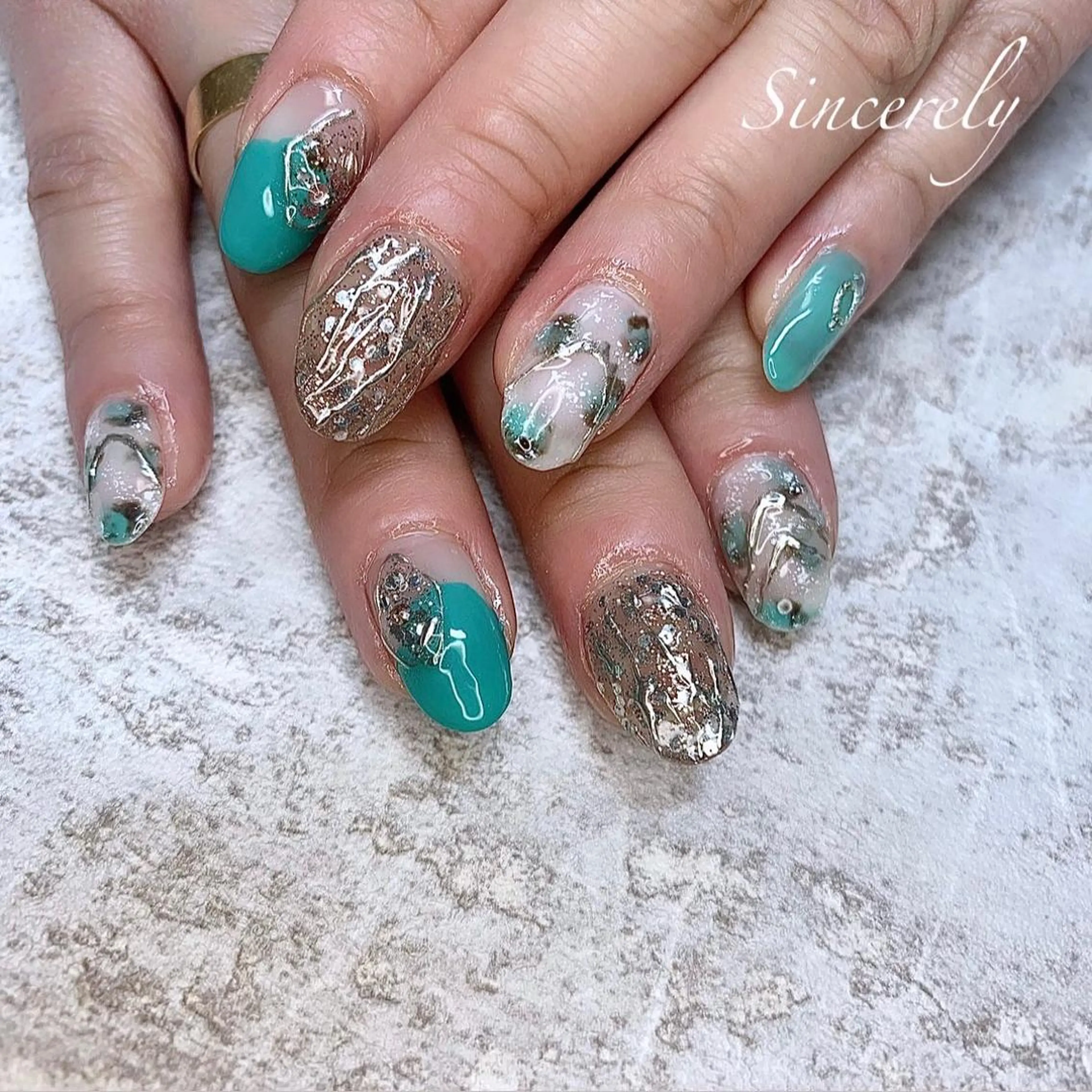 ネイル Sincerely ☺︎のネイルデザイン