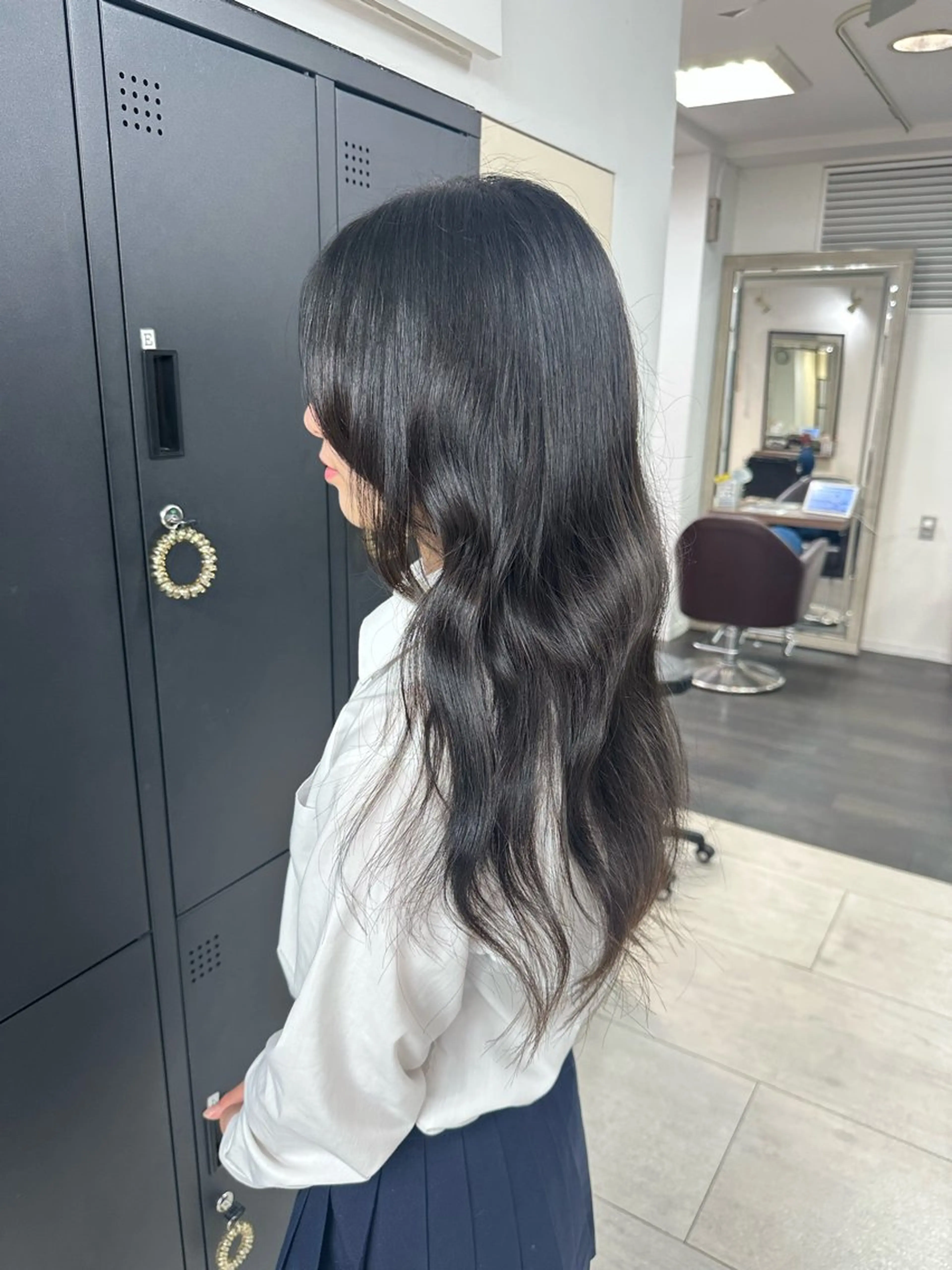 ロング ヘアカラー 透明感カラー/暖色 木村 実来のヘアスタイル