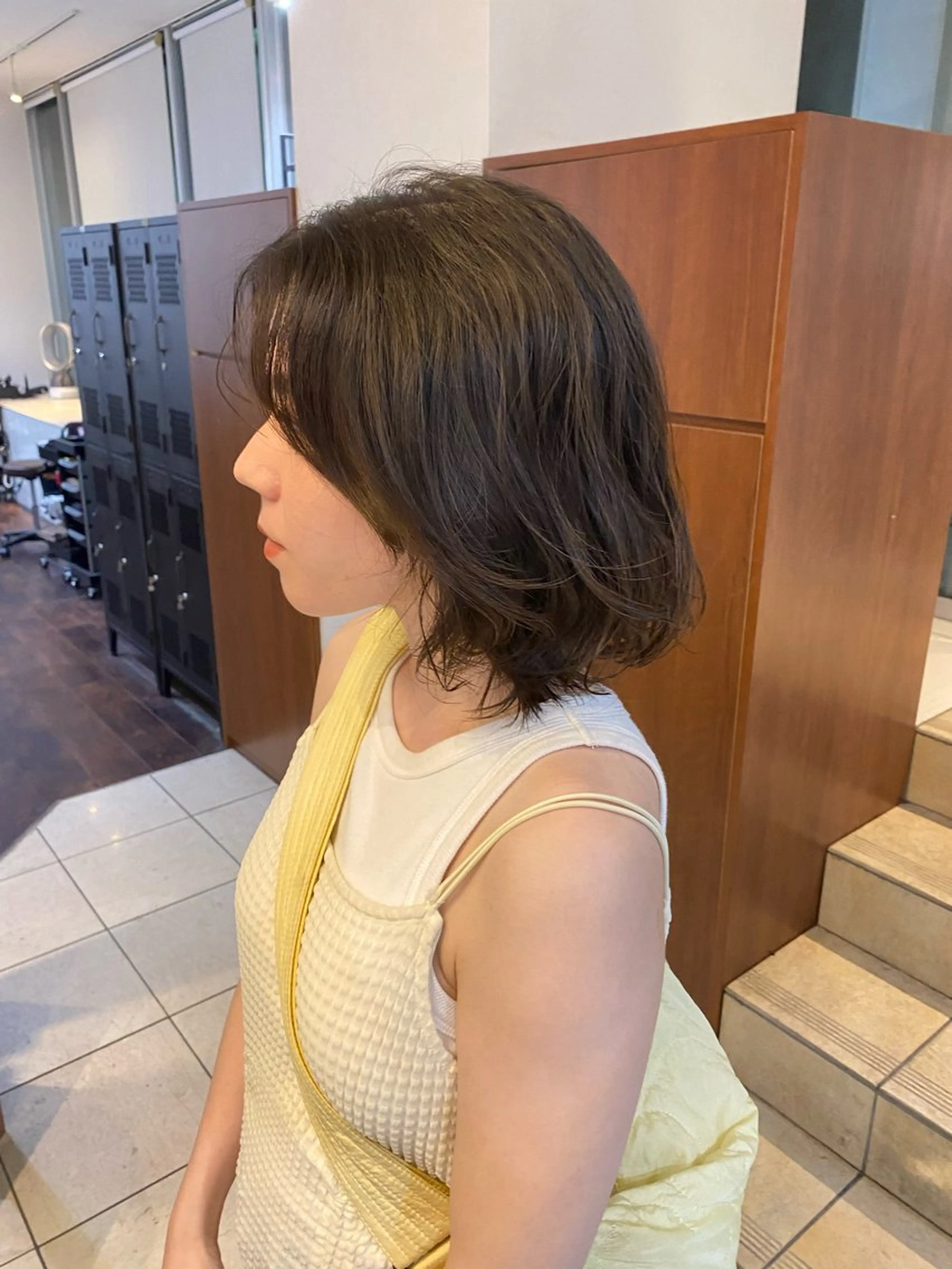 ミディアム レイヤー支持no.1 ☆笠原翔一のヘアスタイル