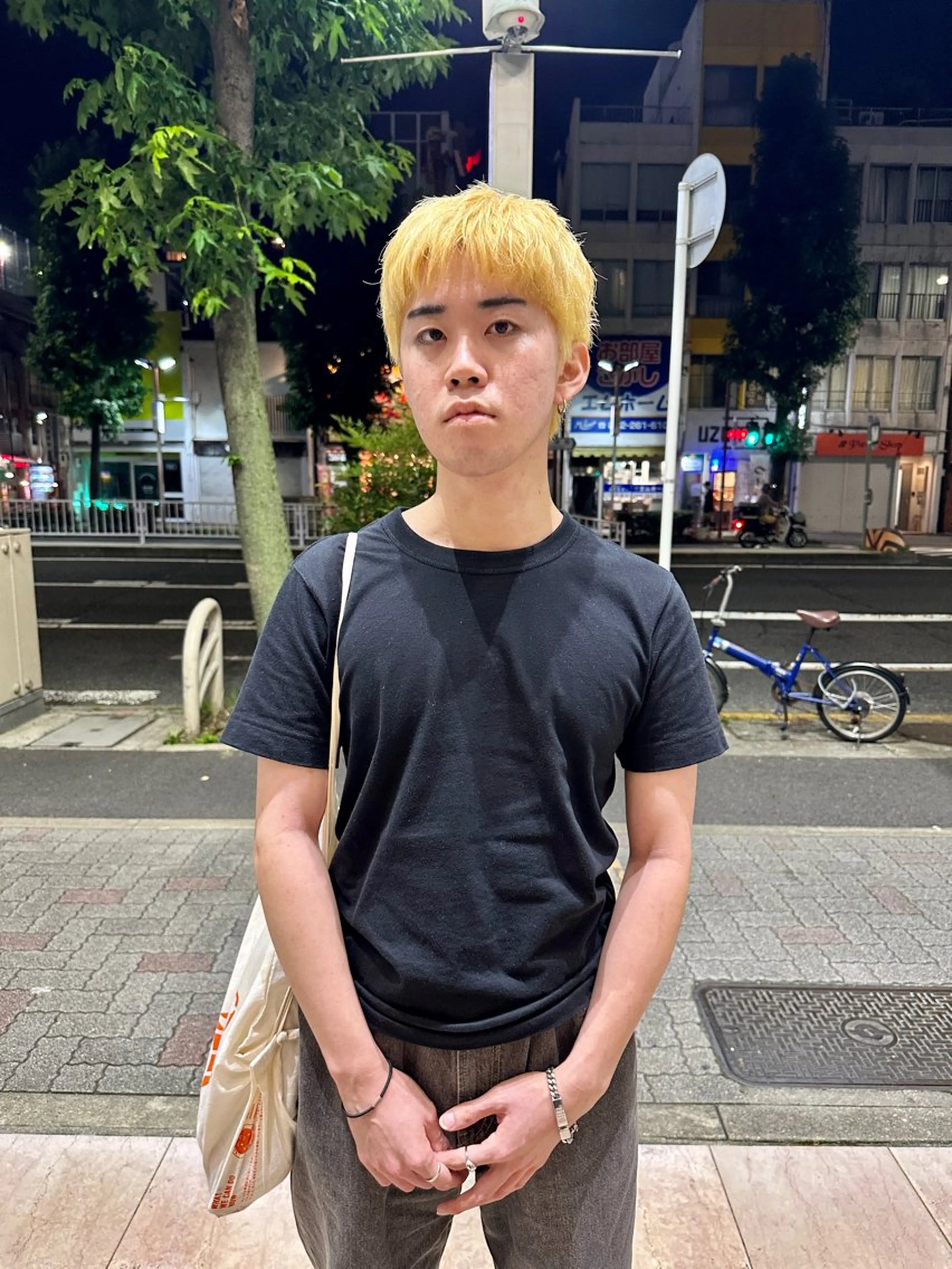 カラー メンズ メンズハイトーン 抜きっぱなしブロンド ブロンド ハイトーンカラー ✨髪質改善/ 縮毛矯正✨ケント🌳のヘアスタイル