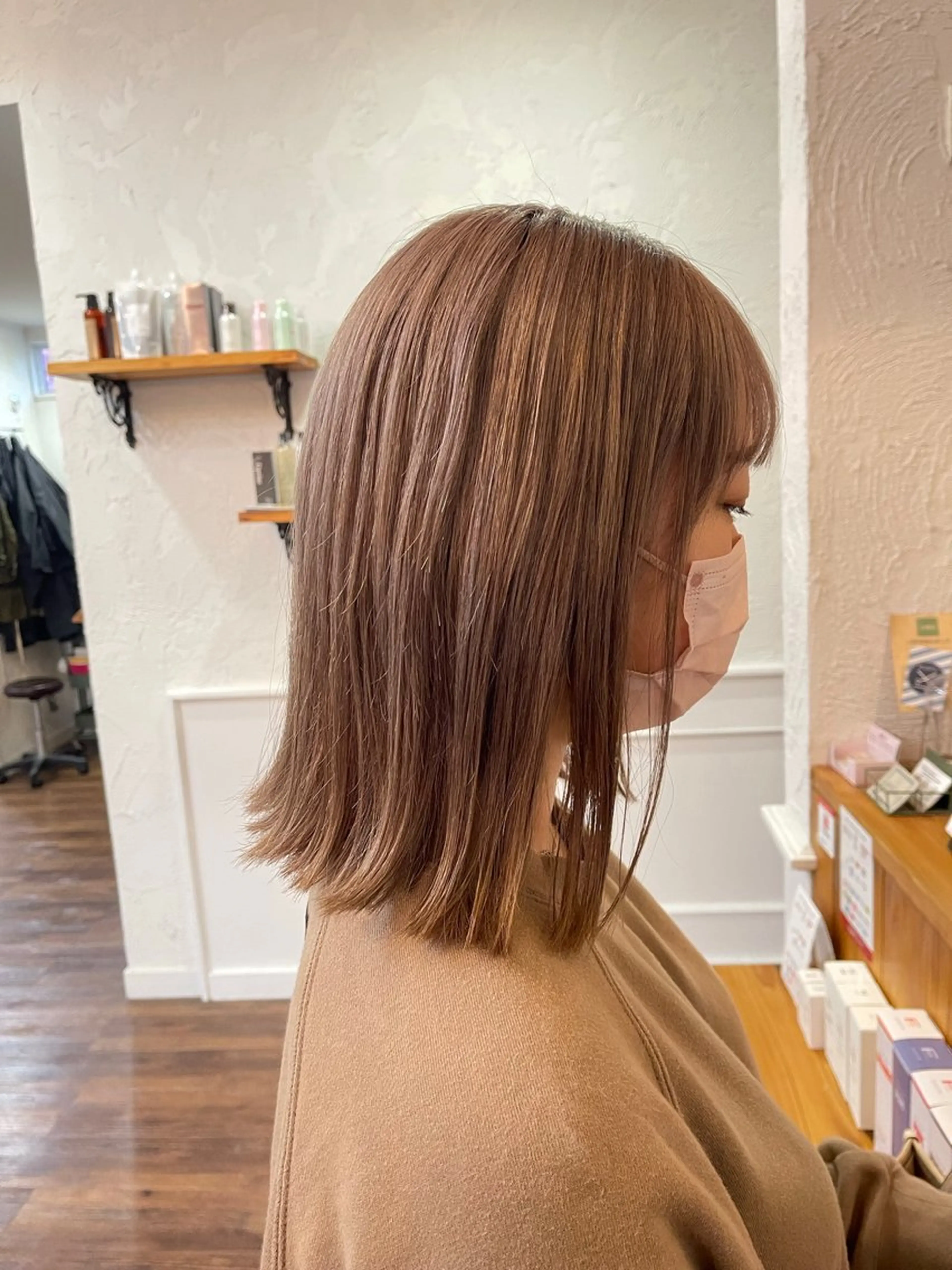 カット＋ダブルカラー＋トリートメントの写真