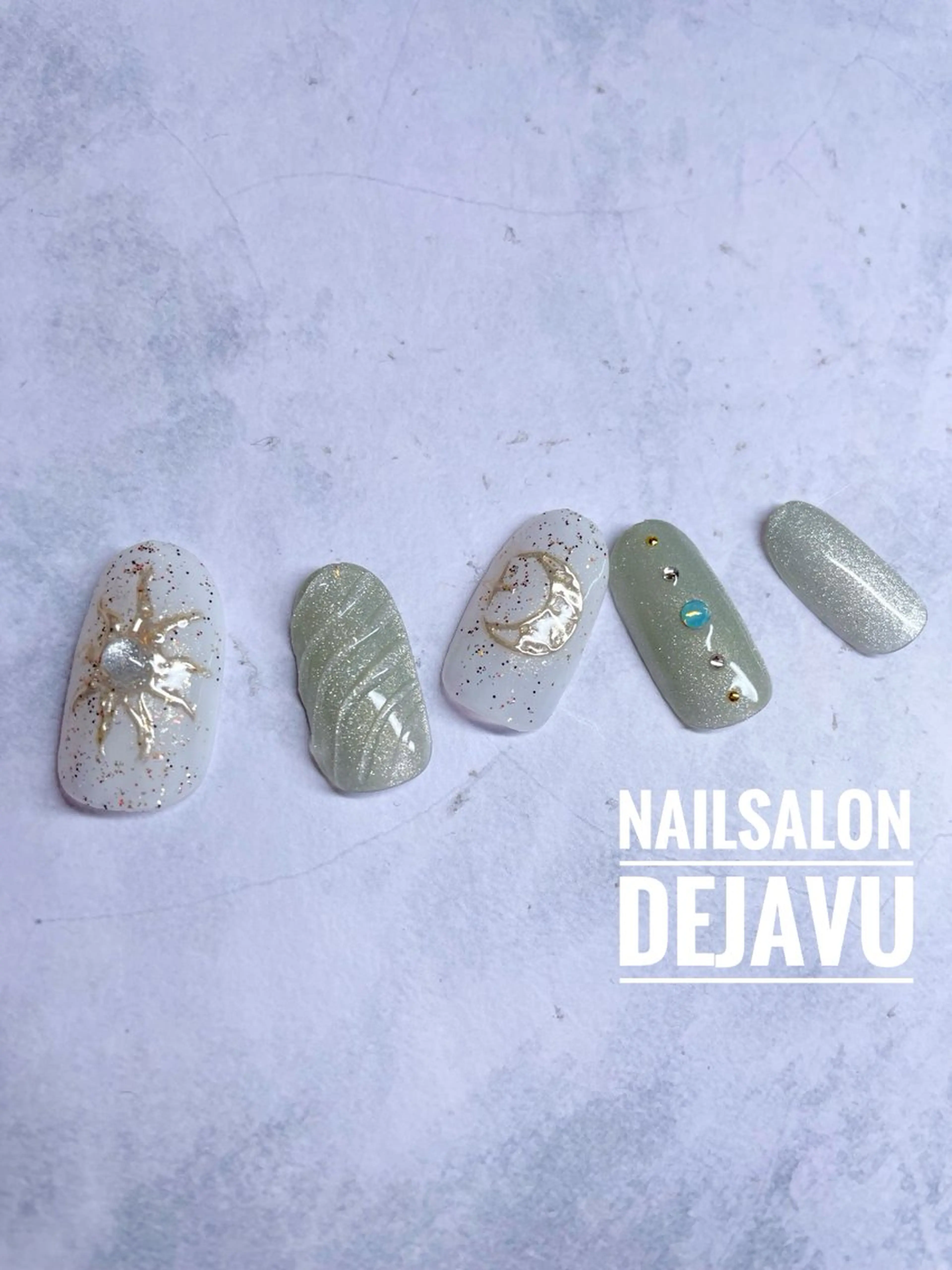ネイル ハンドネイル Nail salon Dejavu 🌿のネイルデザイン