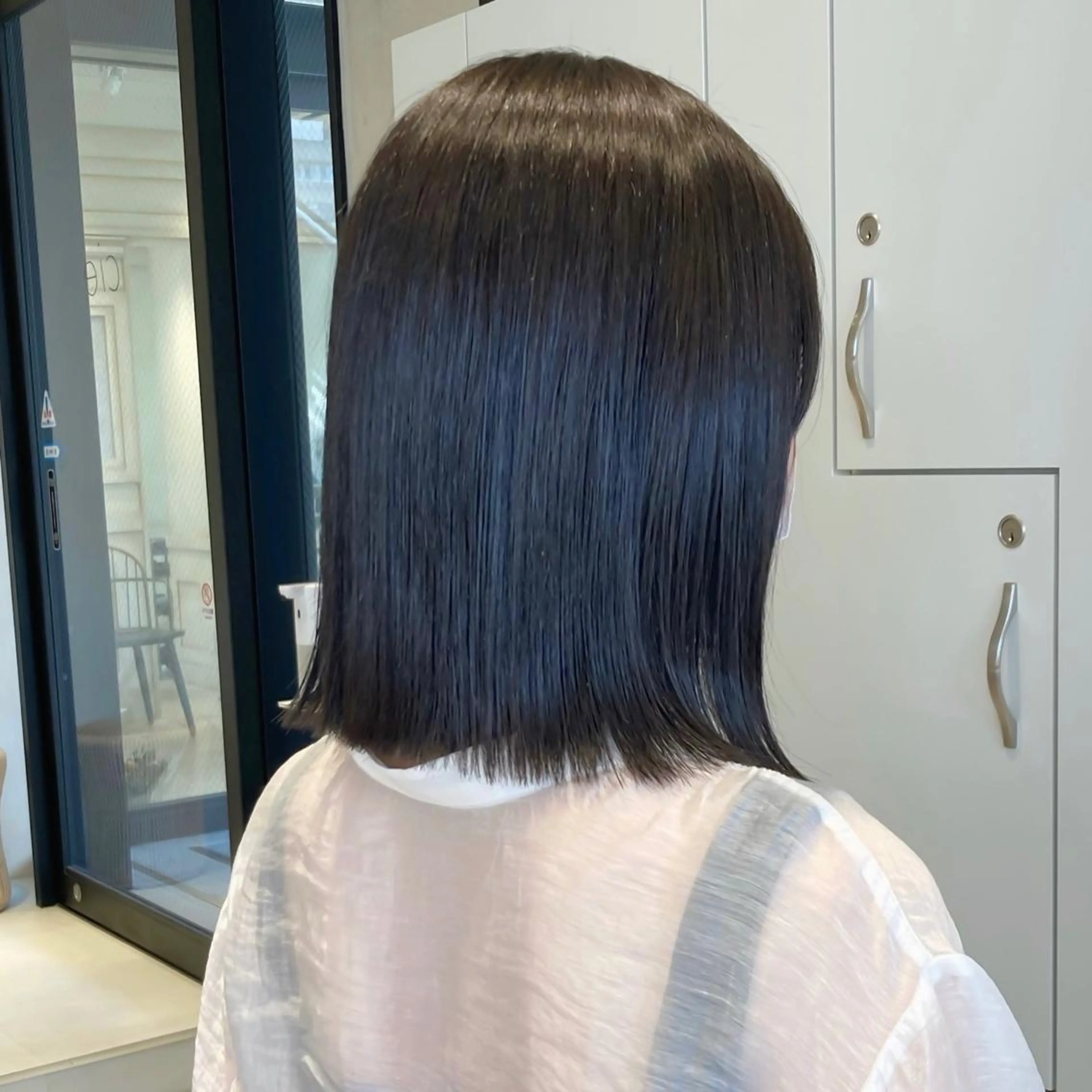 ショート カラー 透明感カラー ラベンダーカラー 髪質改善 トリートメント MURANAKA RYOのヘアスタイル