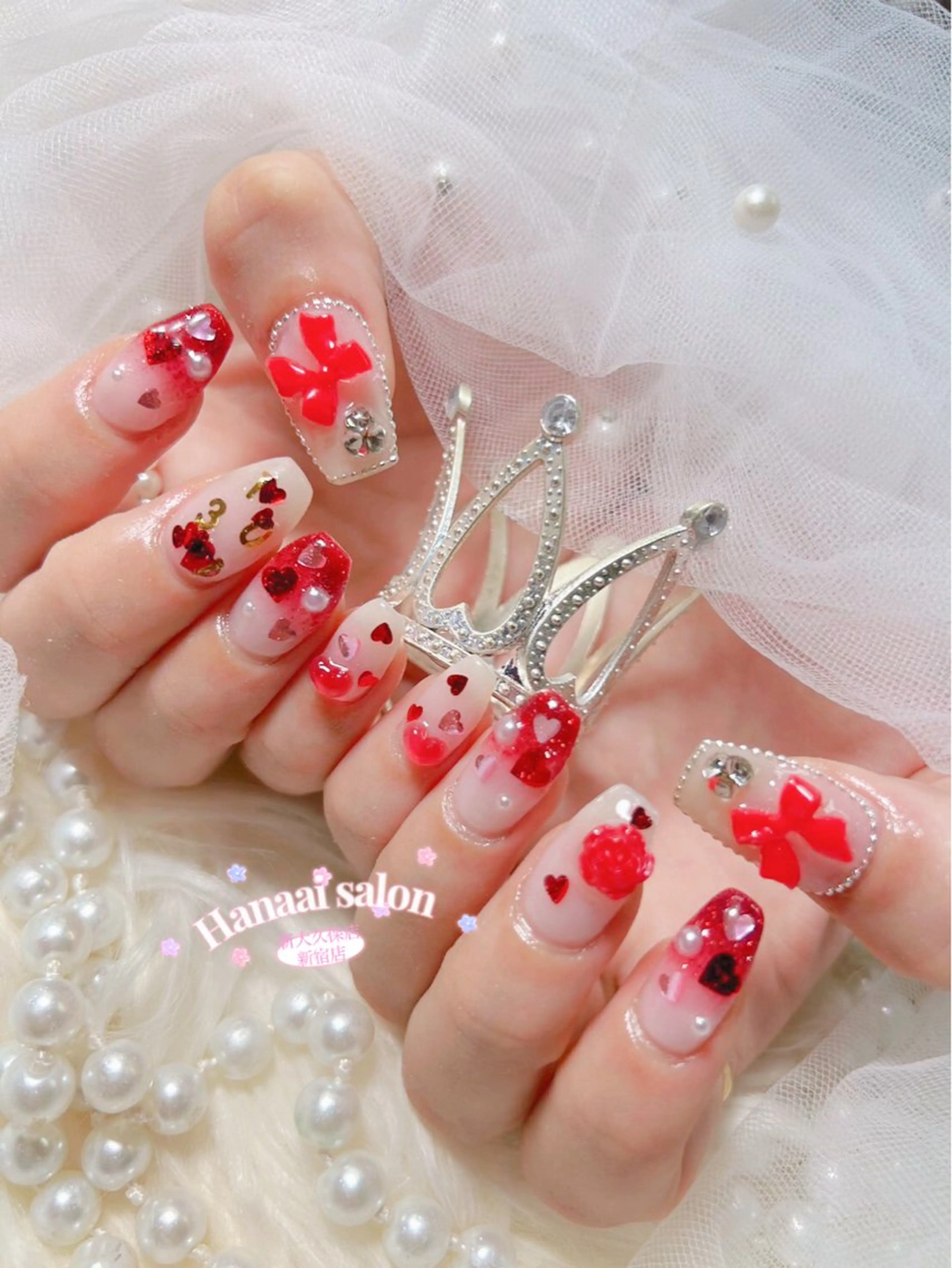 ネイル ハンドネイル Hanaai Salon新宿店のネイルデザイン