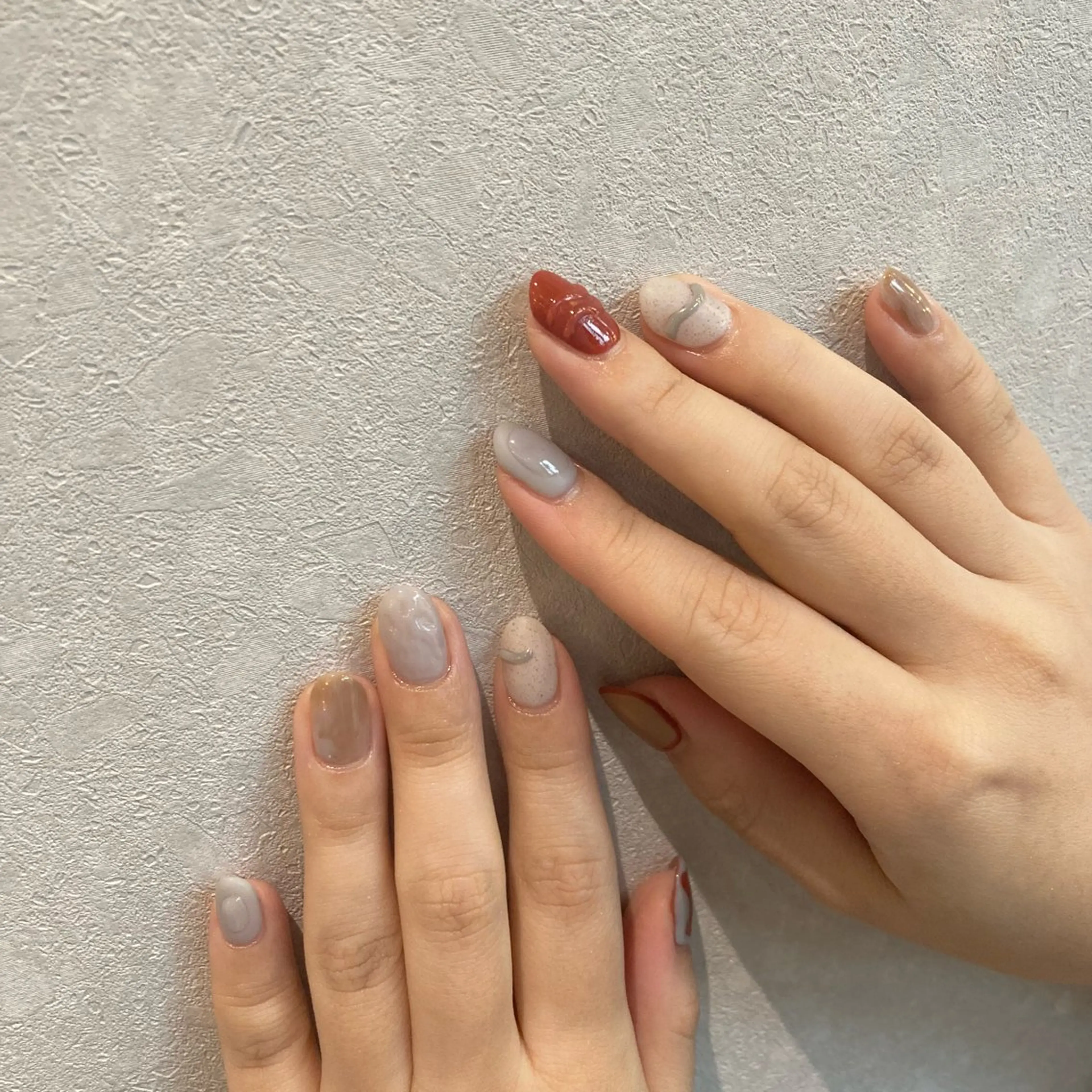 ネイル ハンドネイル shio ♡ 24日空きありのネイルデザイン