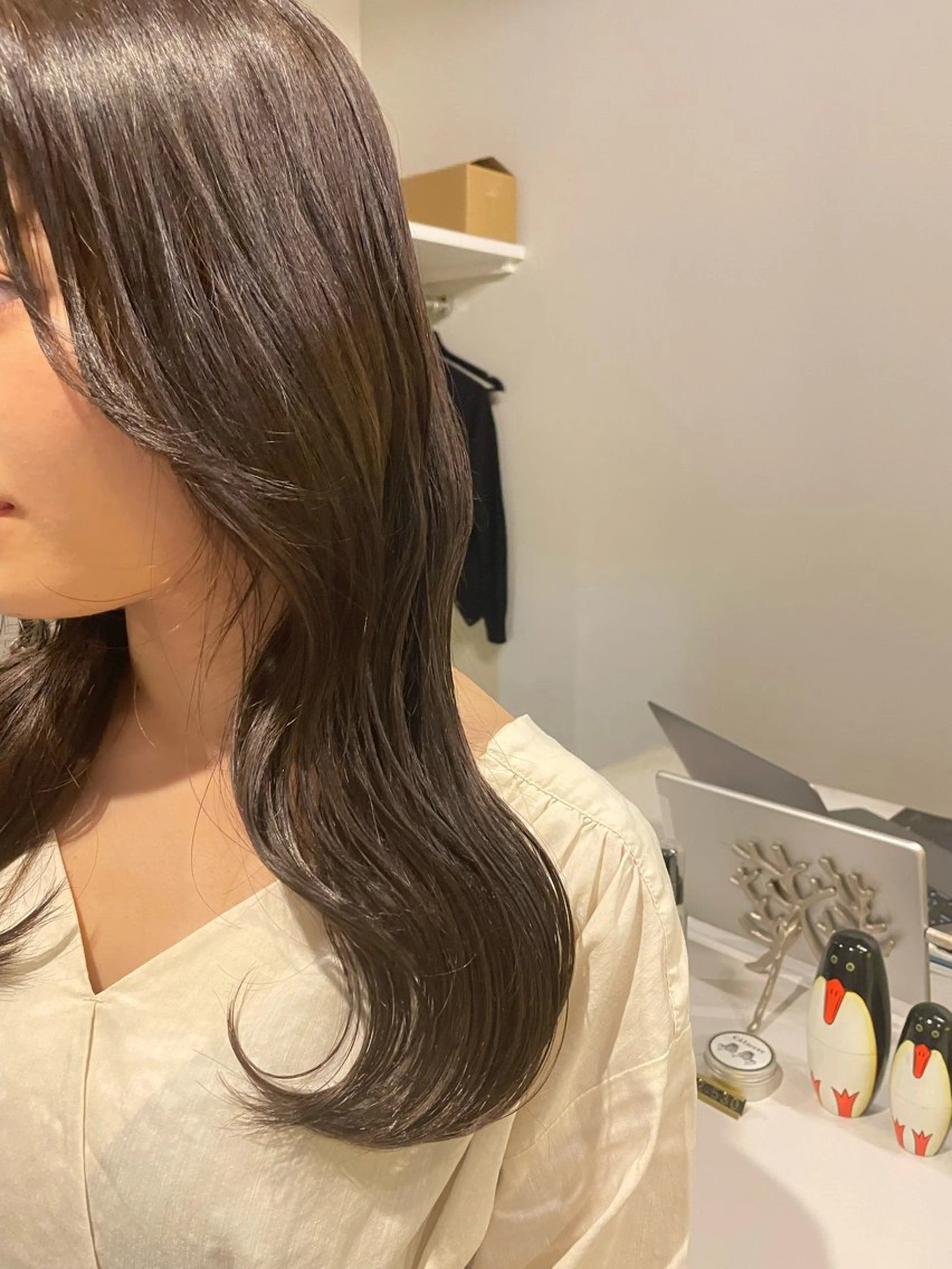 ミディアム Heath所属・Heath 姪浜 ⌇フタバのヘアスタイル