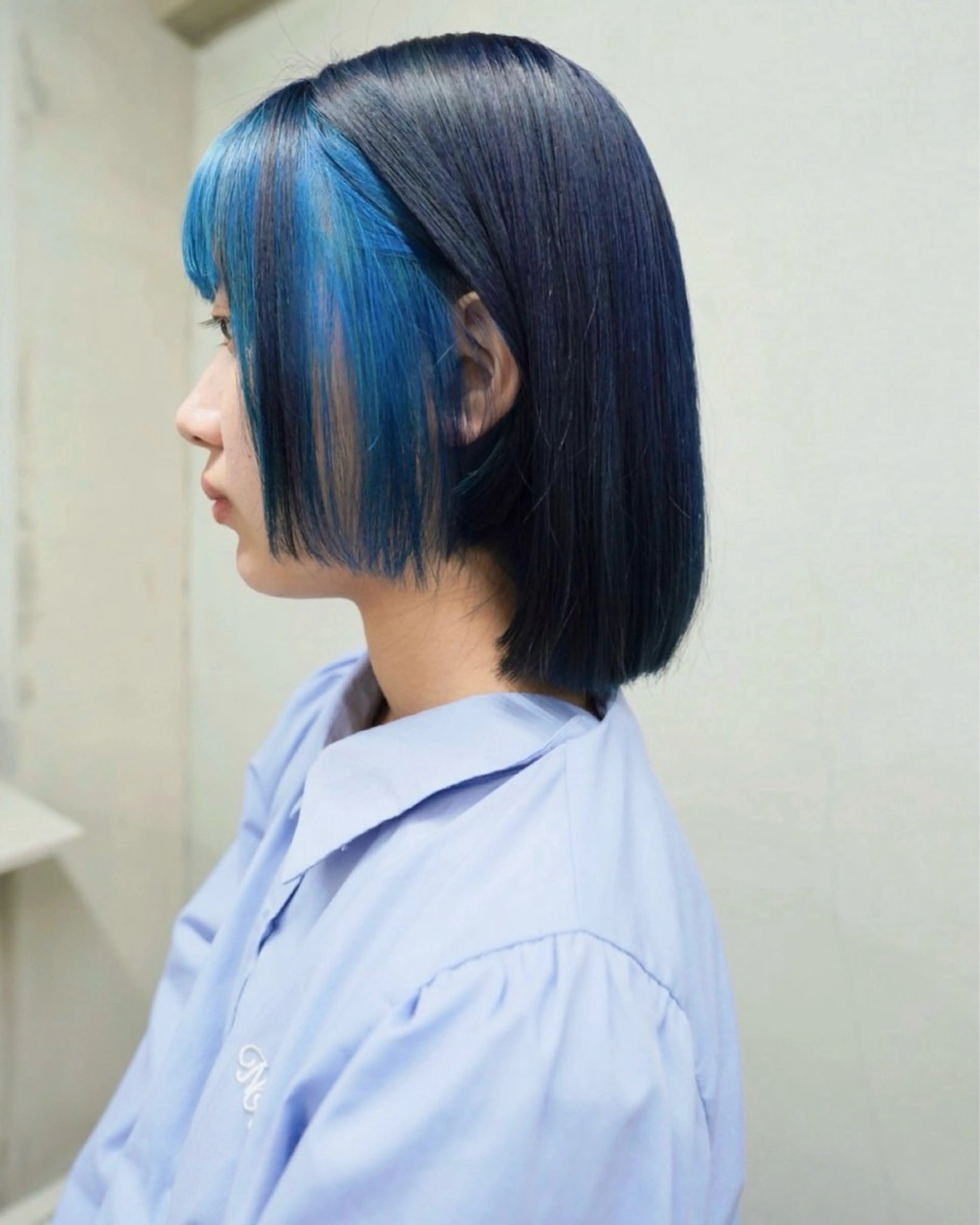 カラー 原田 朱里のヘアスタイル