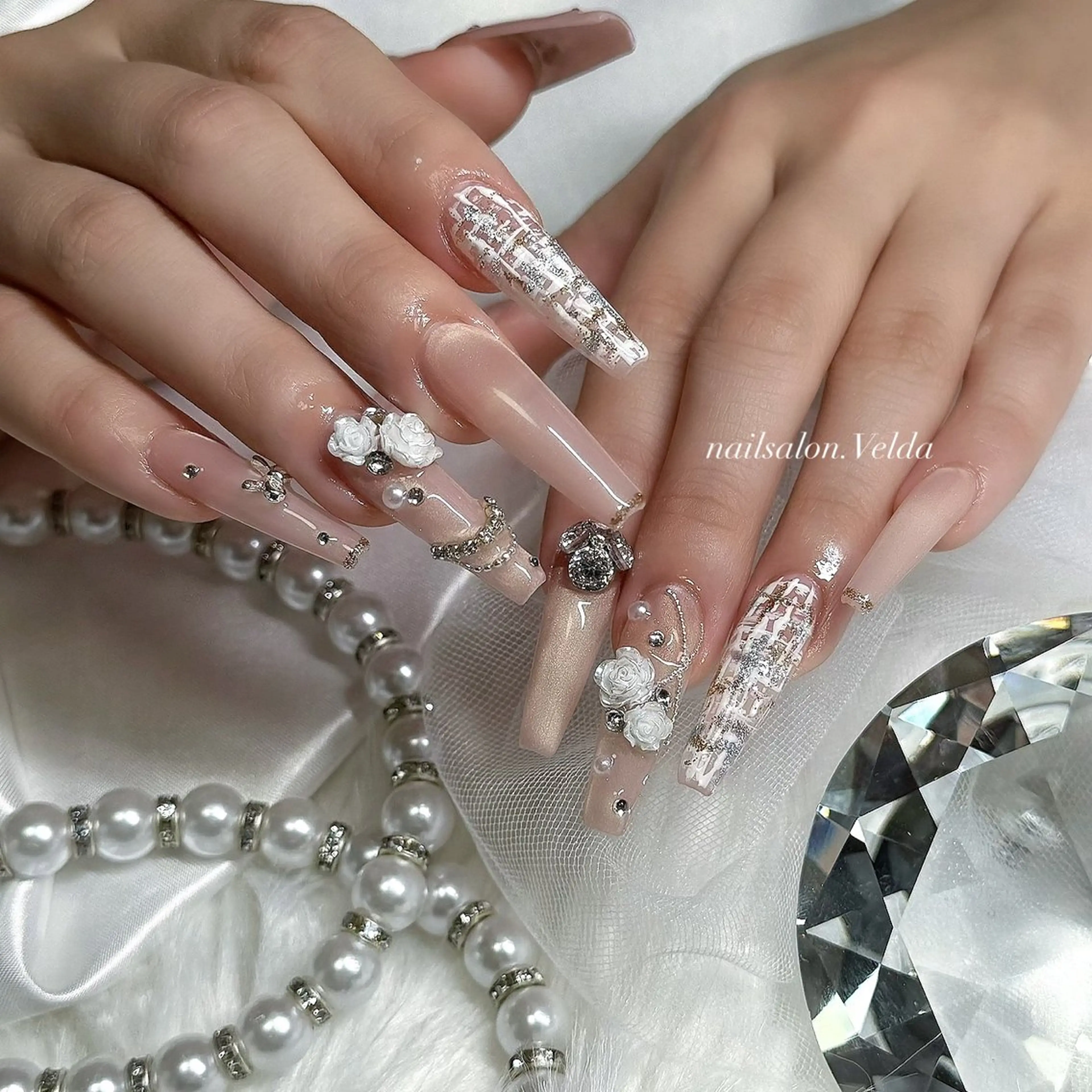 ネイル アートネイル ハンドネイル 💎Rina 💎のネイルデザイン