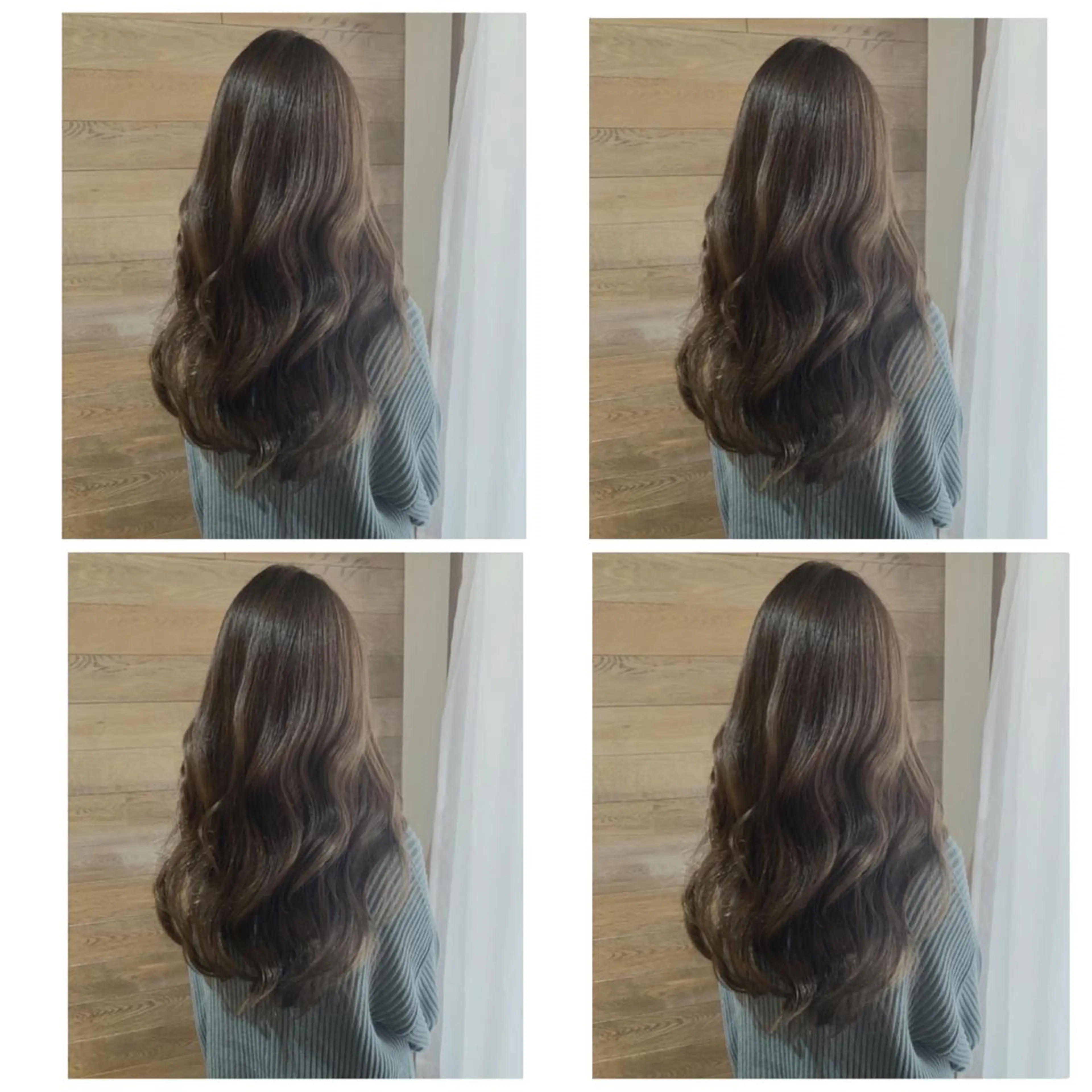 ロング カラー カット ヘアカラー トリートメント 京都大人女性ショート 徒歩1分/秋山のヘアスタイル