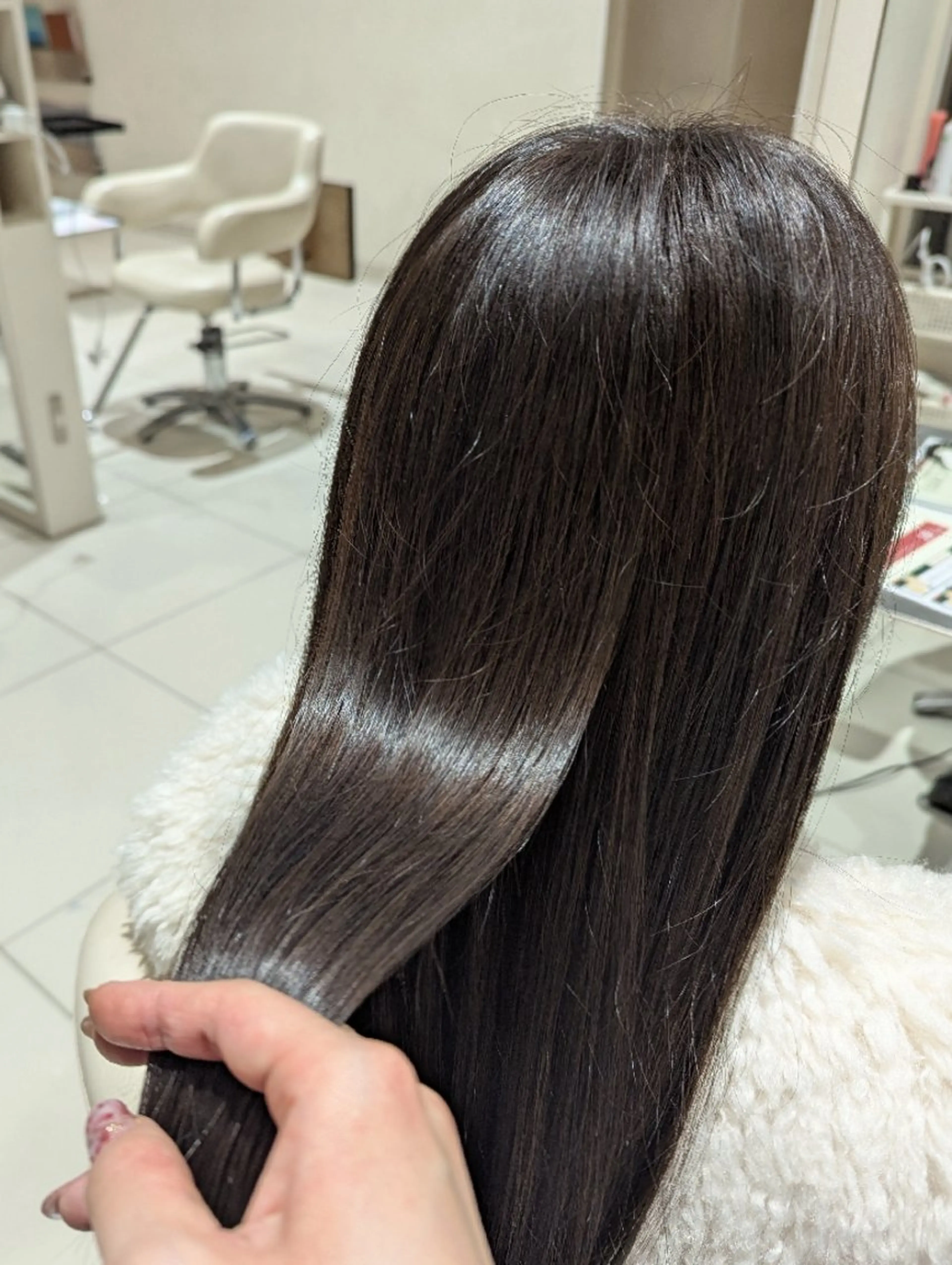 ロング カラー 後藤 風海のヘアスタイル