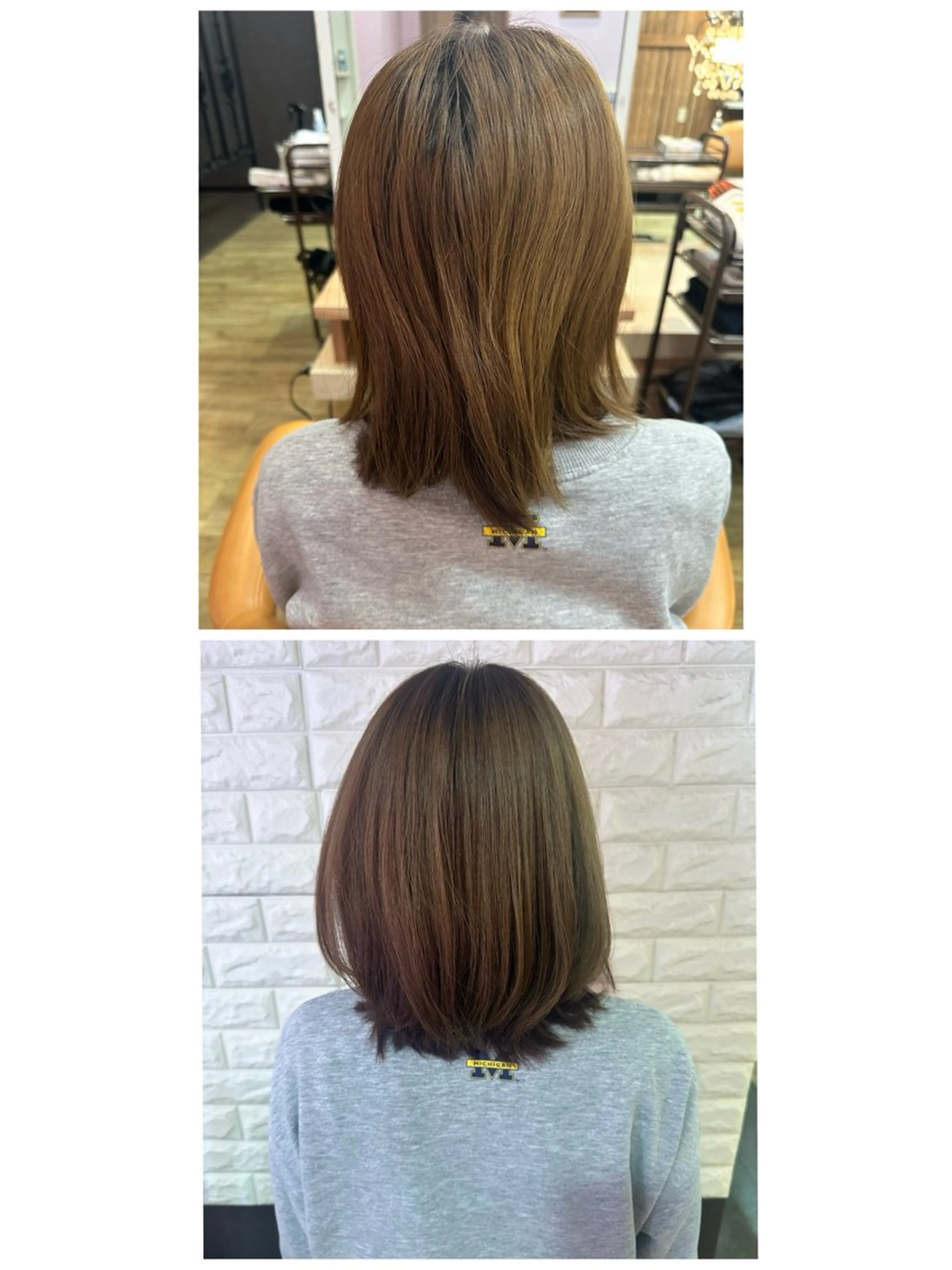 カラー ハイライトカラー コザサ カオリのヘアスタイル