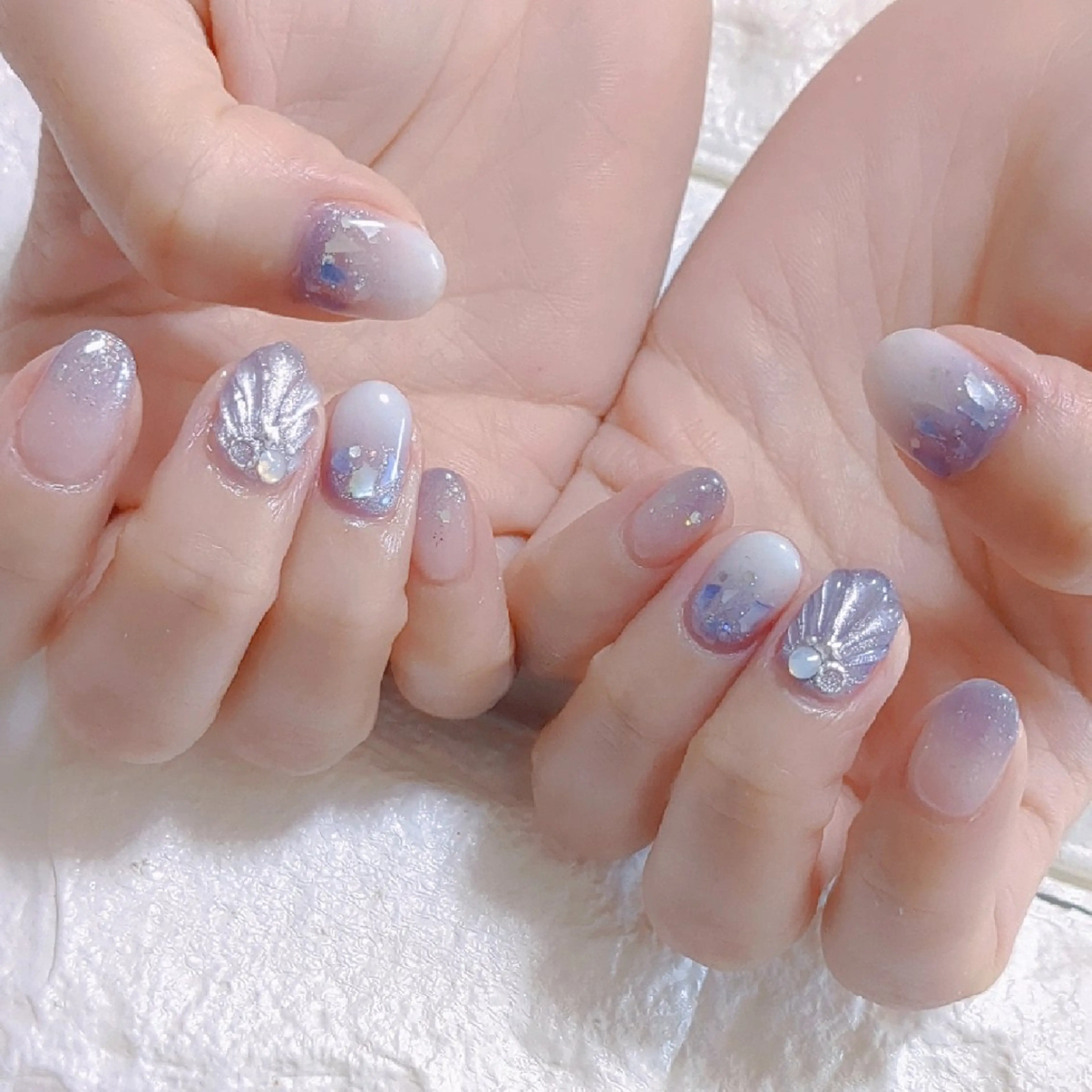 ネイル ハンドネイル E·U·B ネイル所属・横浜市中区曙町 E·U·Bネイルのネイルデザイン