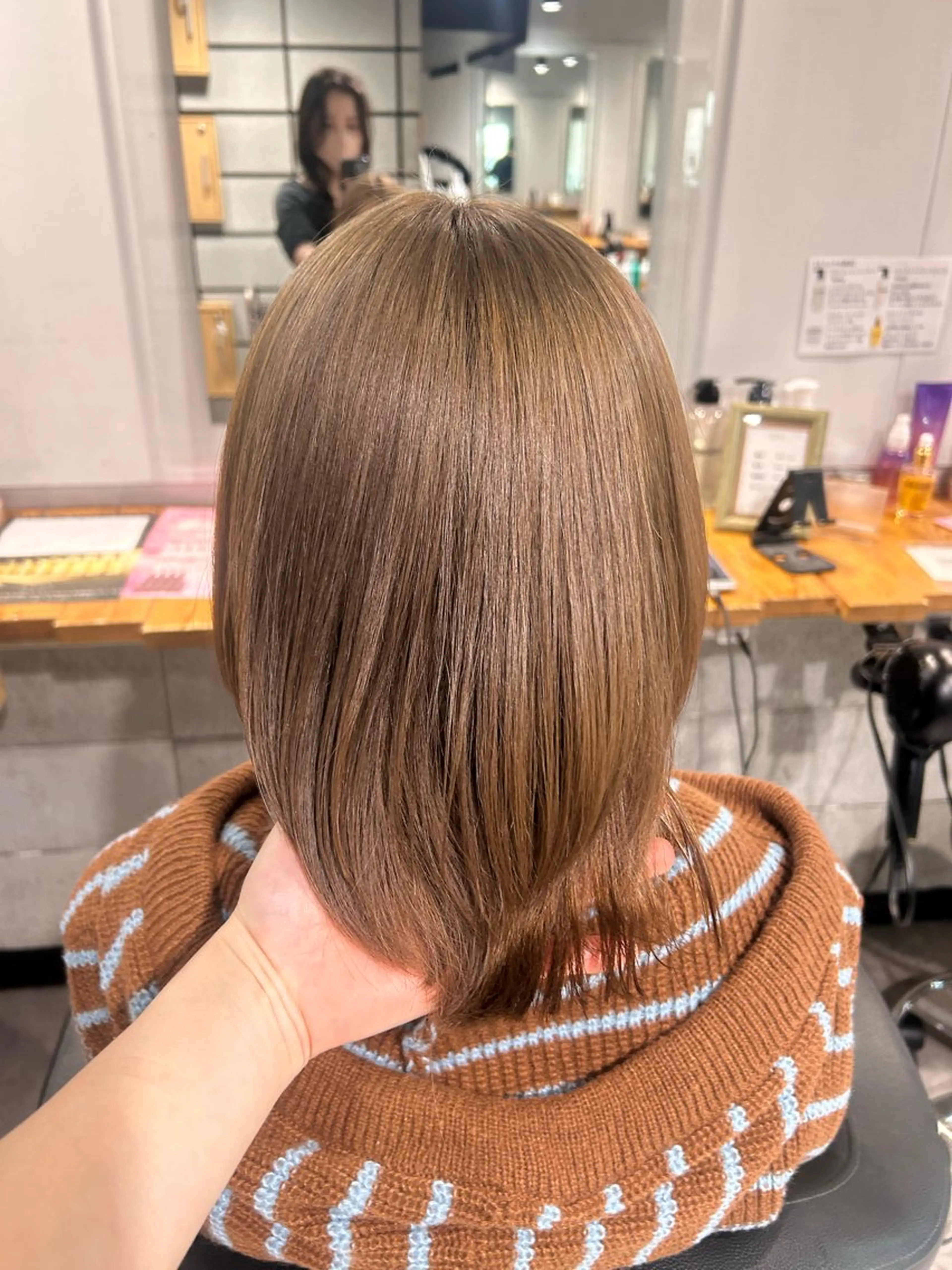 ショート カット ヘアカラー トリートメント ヘッドスパ レイヤーStyle 🩵菜々実のヘアスタイル