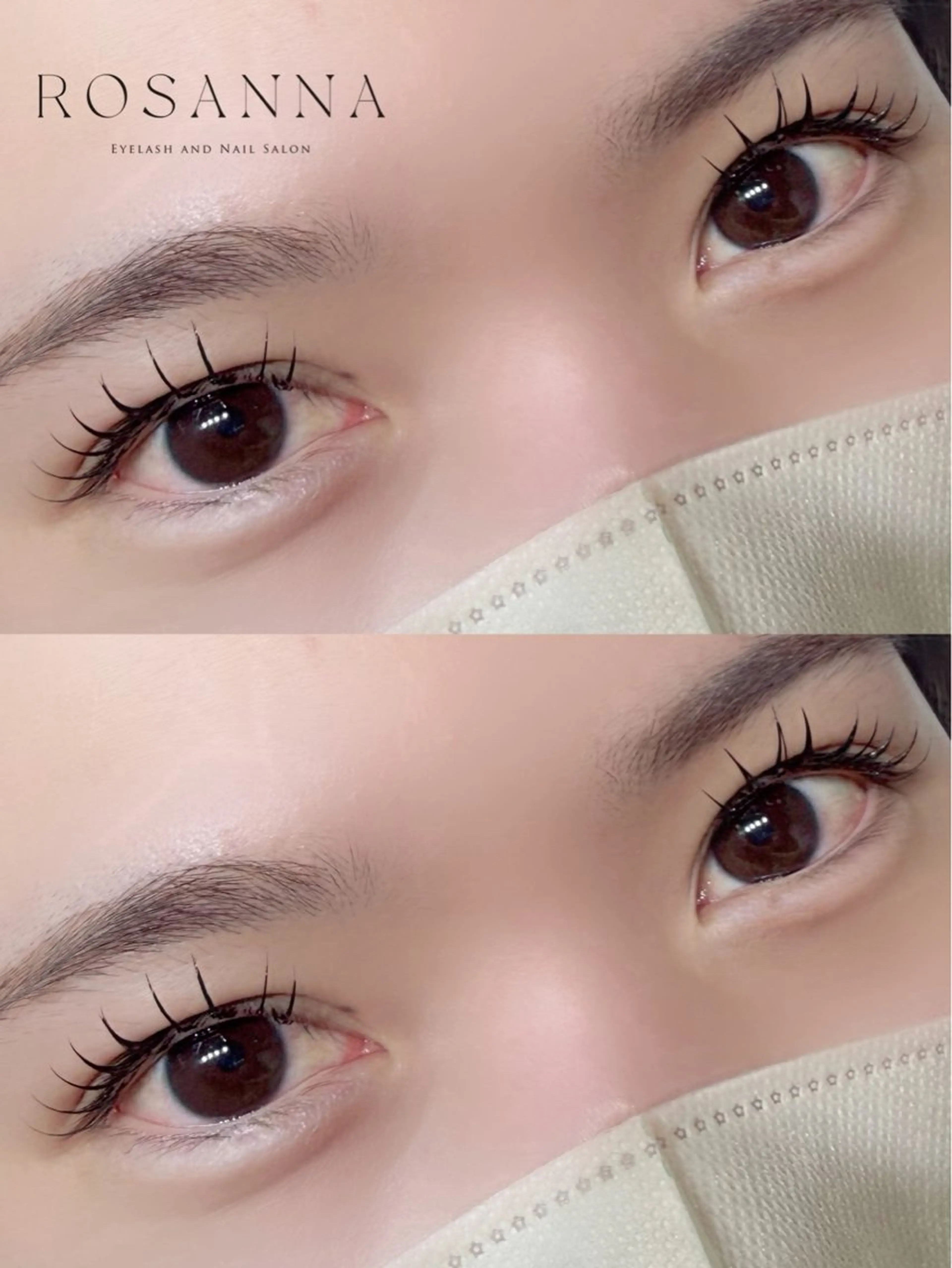 マツエク・マツパ ROSANNA川越 イサカのマツエク・マツパデザイン