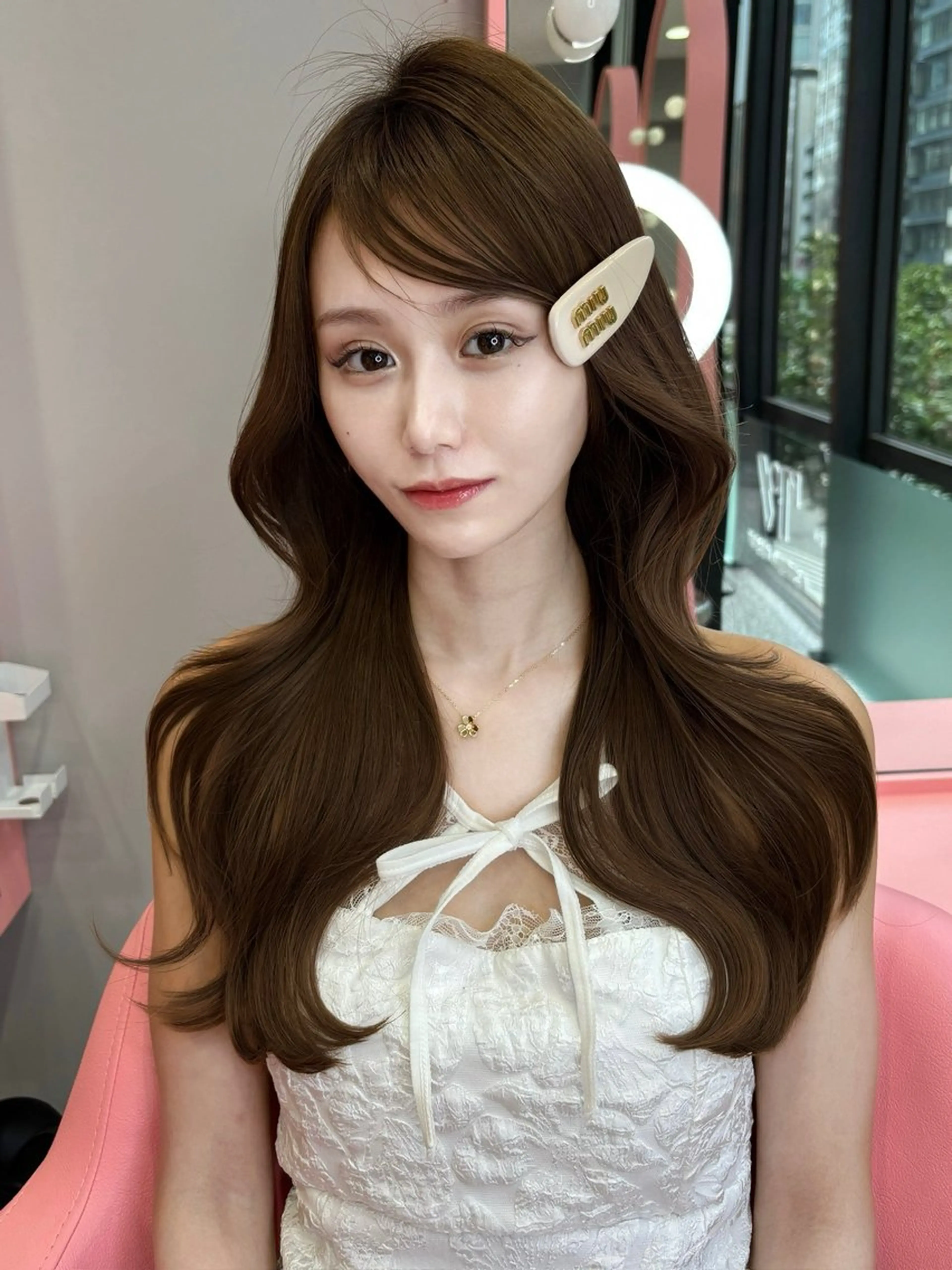 ロング kanna♡ 韓国ヘアーのヘアスタイル