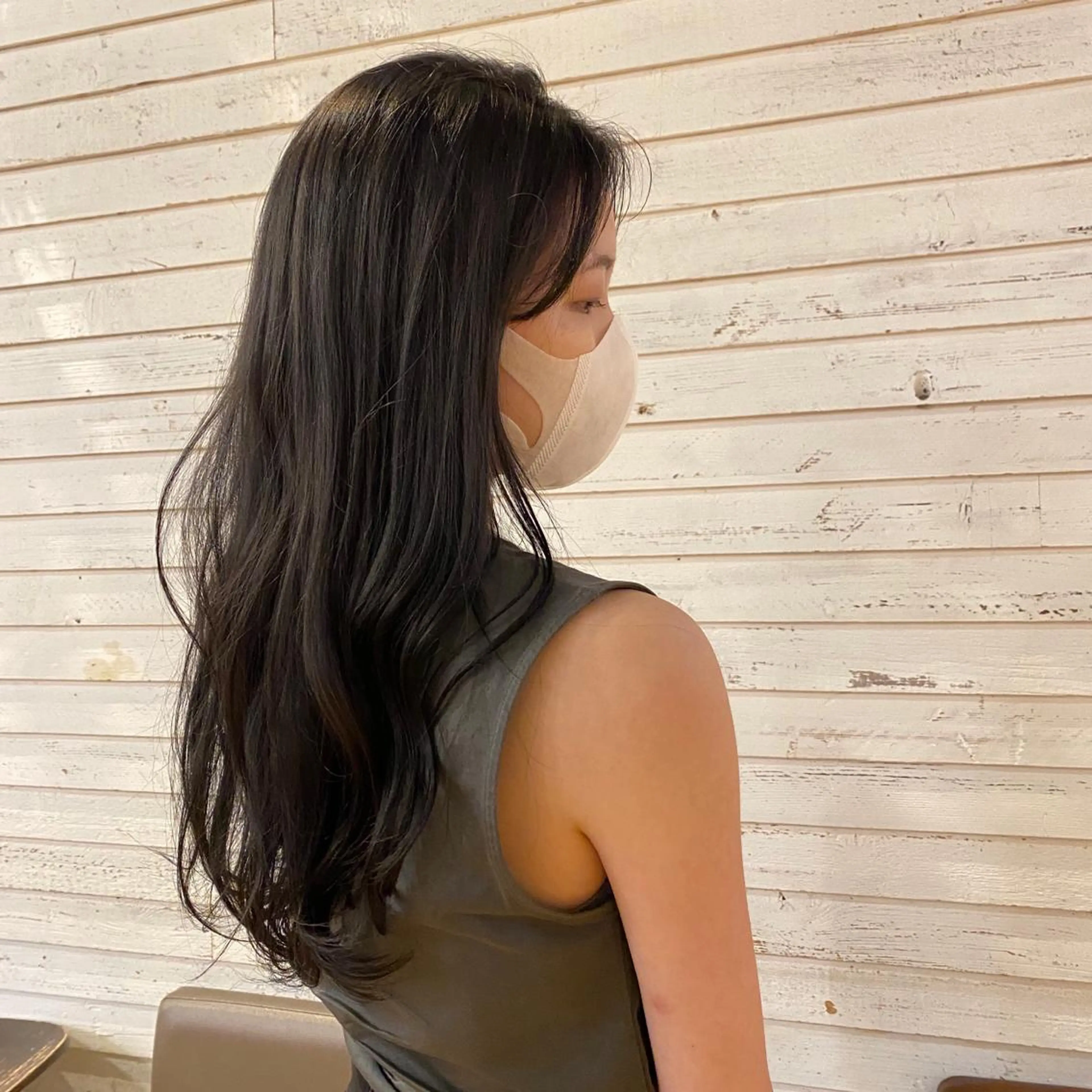 ロング カラー ヘアアレンジ 髪質改善/縮毛矯正/ 透明感🩵NANAのヘアスタイル
