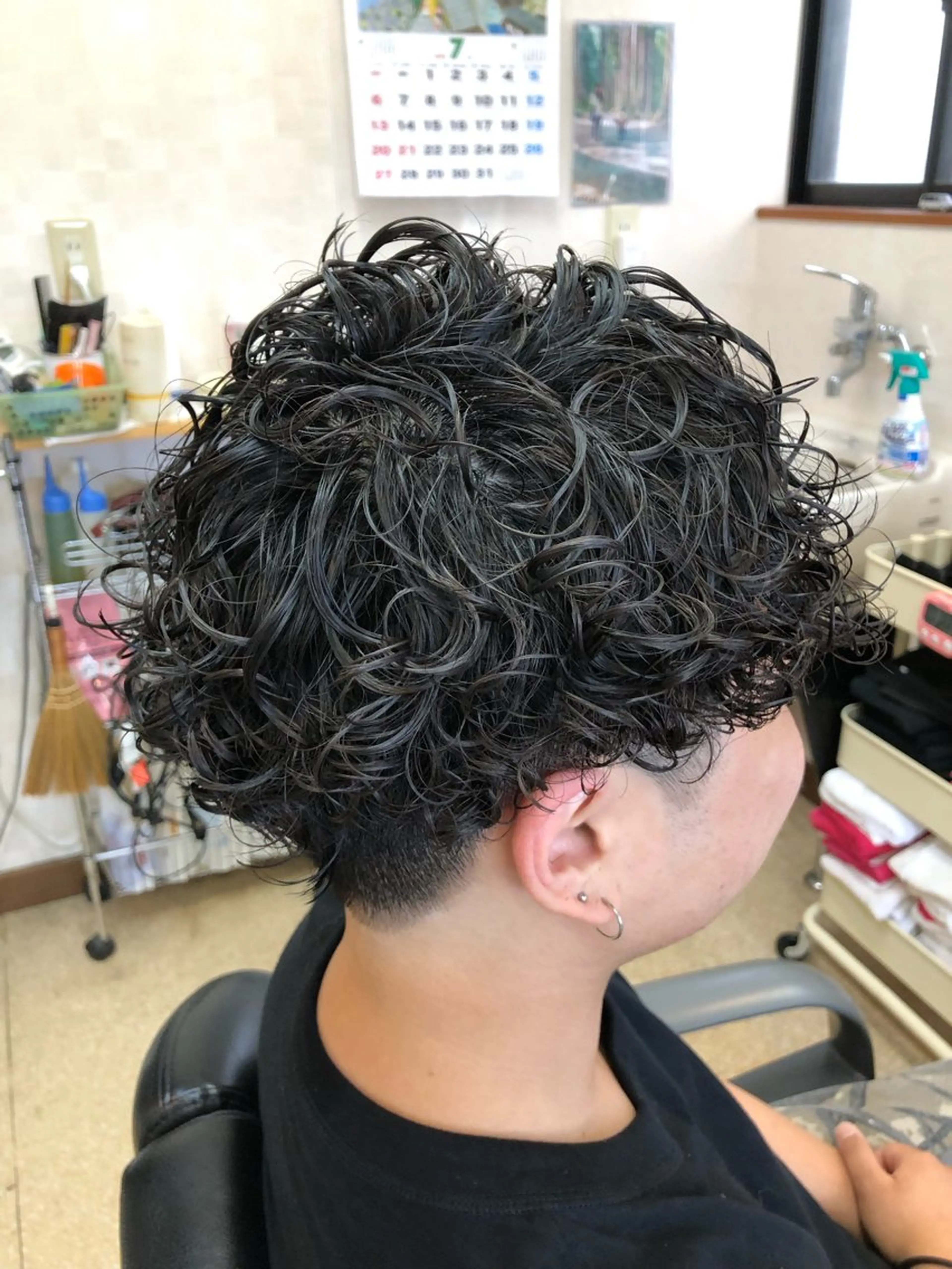 パーマ メンズ 石塚 浩のヘアスタイル