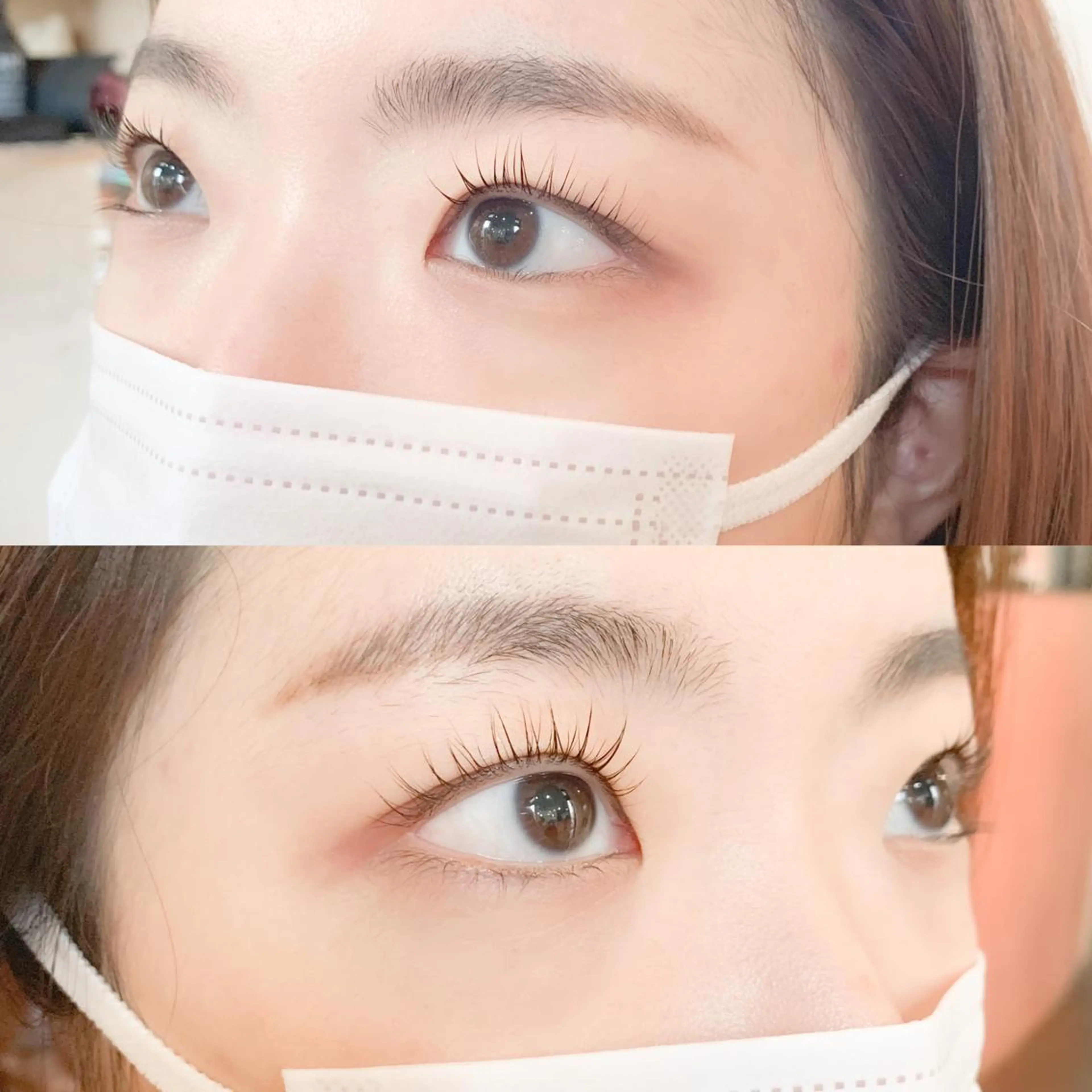 マツエク・マツパ ナチュラル まつげパーマ マツパ 角戸 りおのヘアスタイル