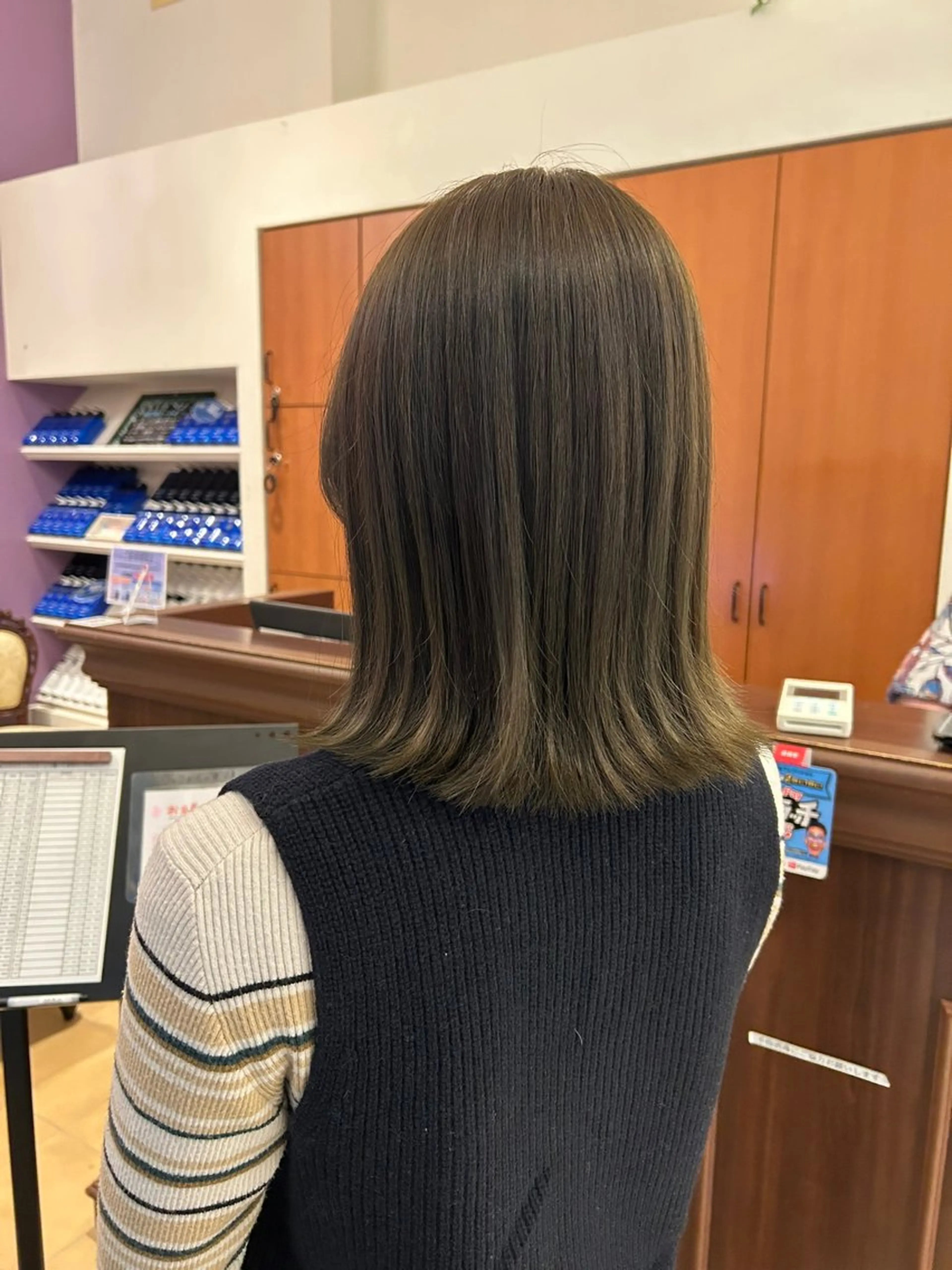 カラー カット ヘアカラー 今中紗英 /奈良市/尼ヶ辻のヘアスタイル