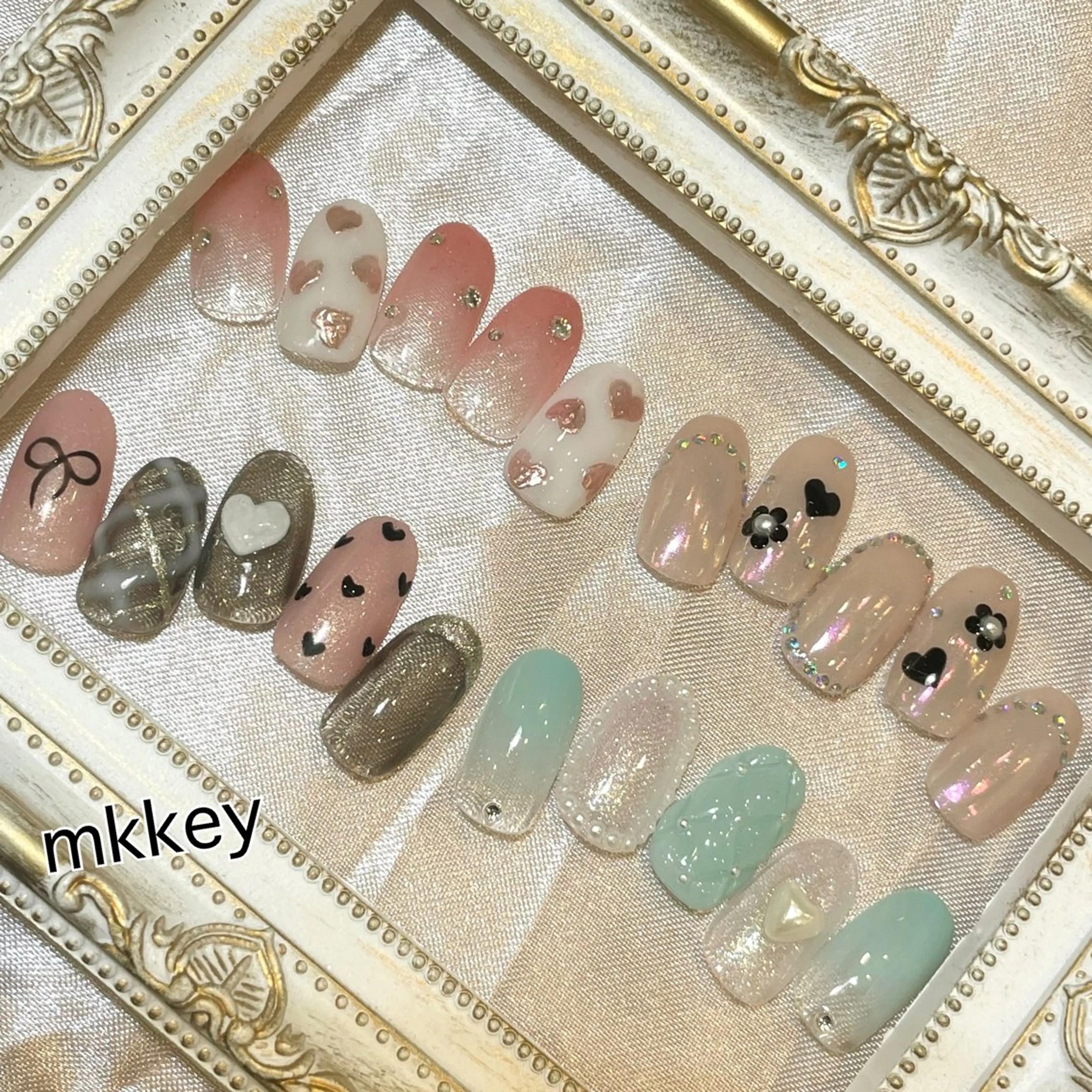 ネイル ガーリー Liora所属・nail mnのネイルデザイン