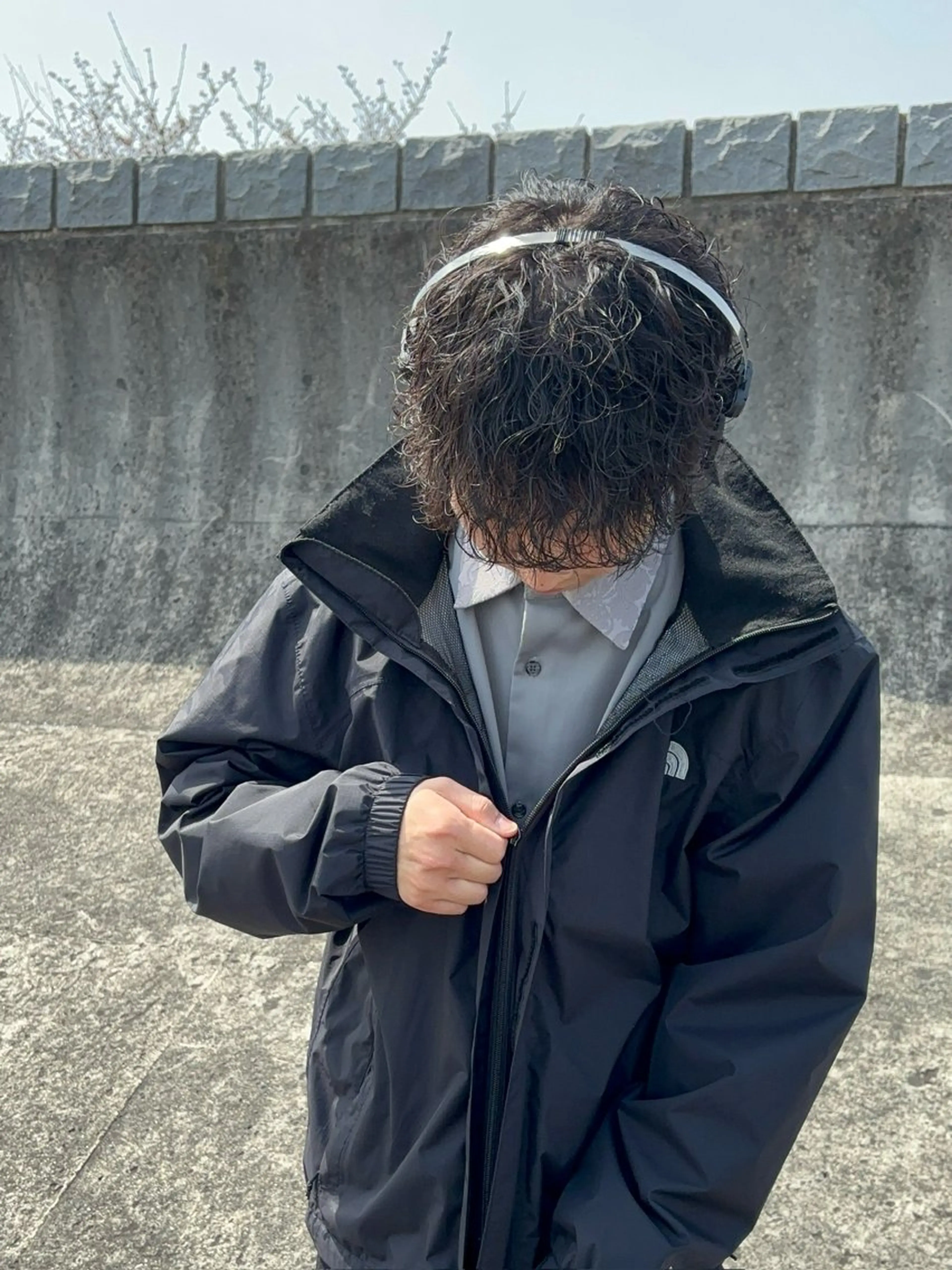 ショート パーマ メンズ メンズパーマ 波巻きパーマ カット パーマ トリートメント メンズカット/ hattoriのヘアスタイル