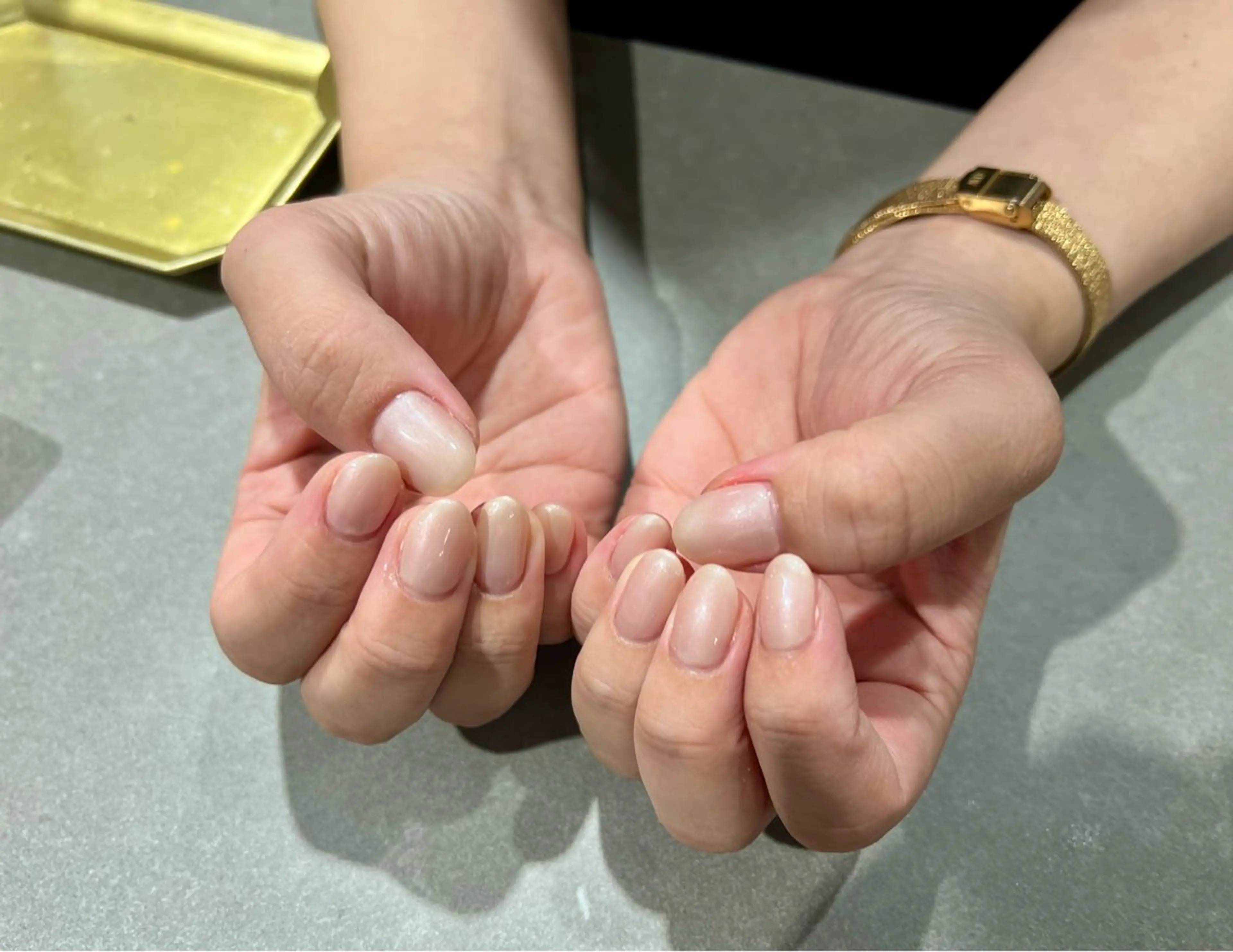 ネイル ワンカラーネイル &robe銀座 🪽tsuki🪽のネイルデザイン