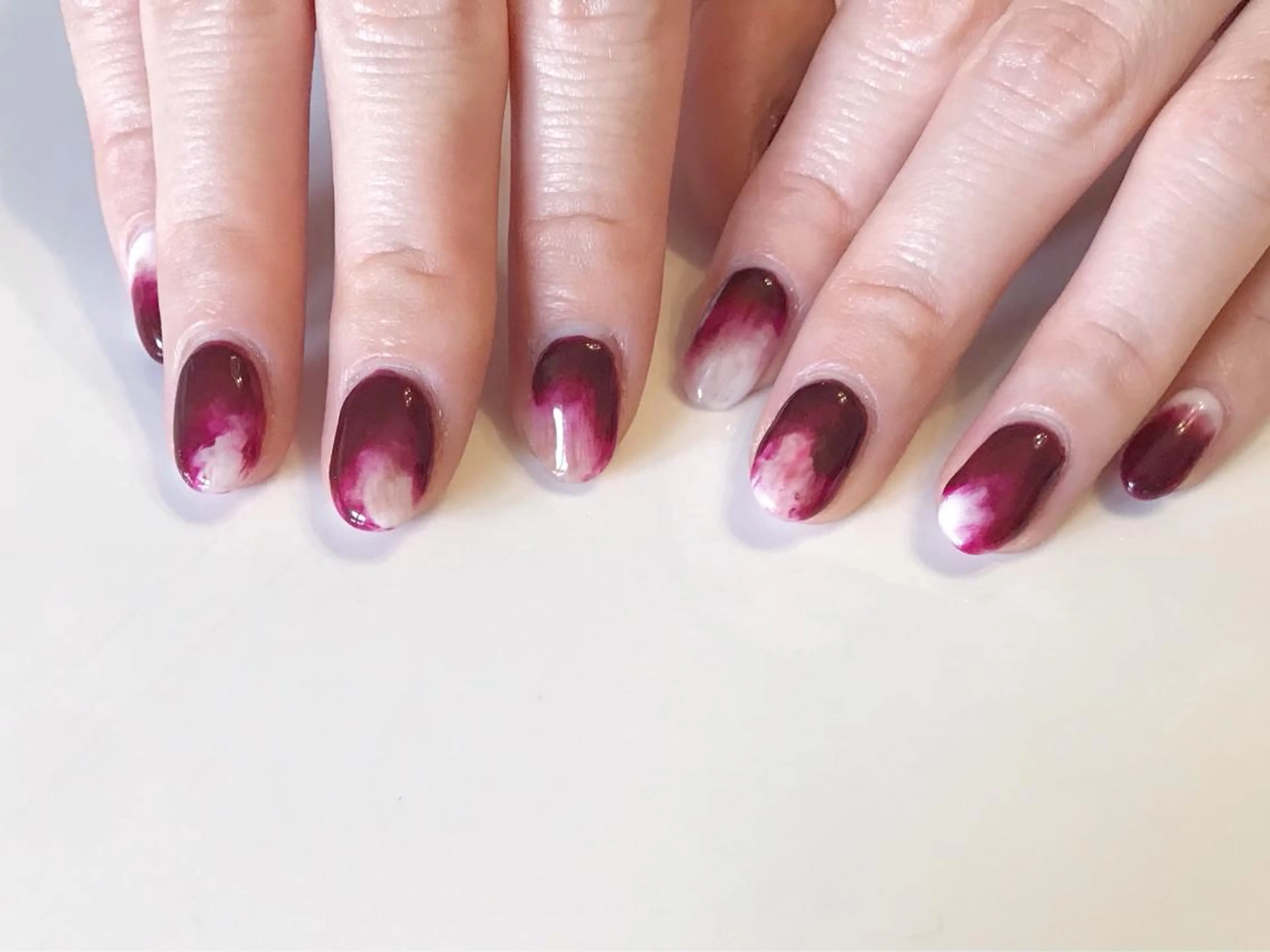 ネイル フットネイル ニュアンスネイル シンプルネイル 春ネイル 夏ネイル nail fufla ♡yamane♡のネイルデザイン