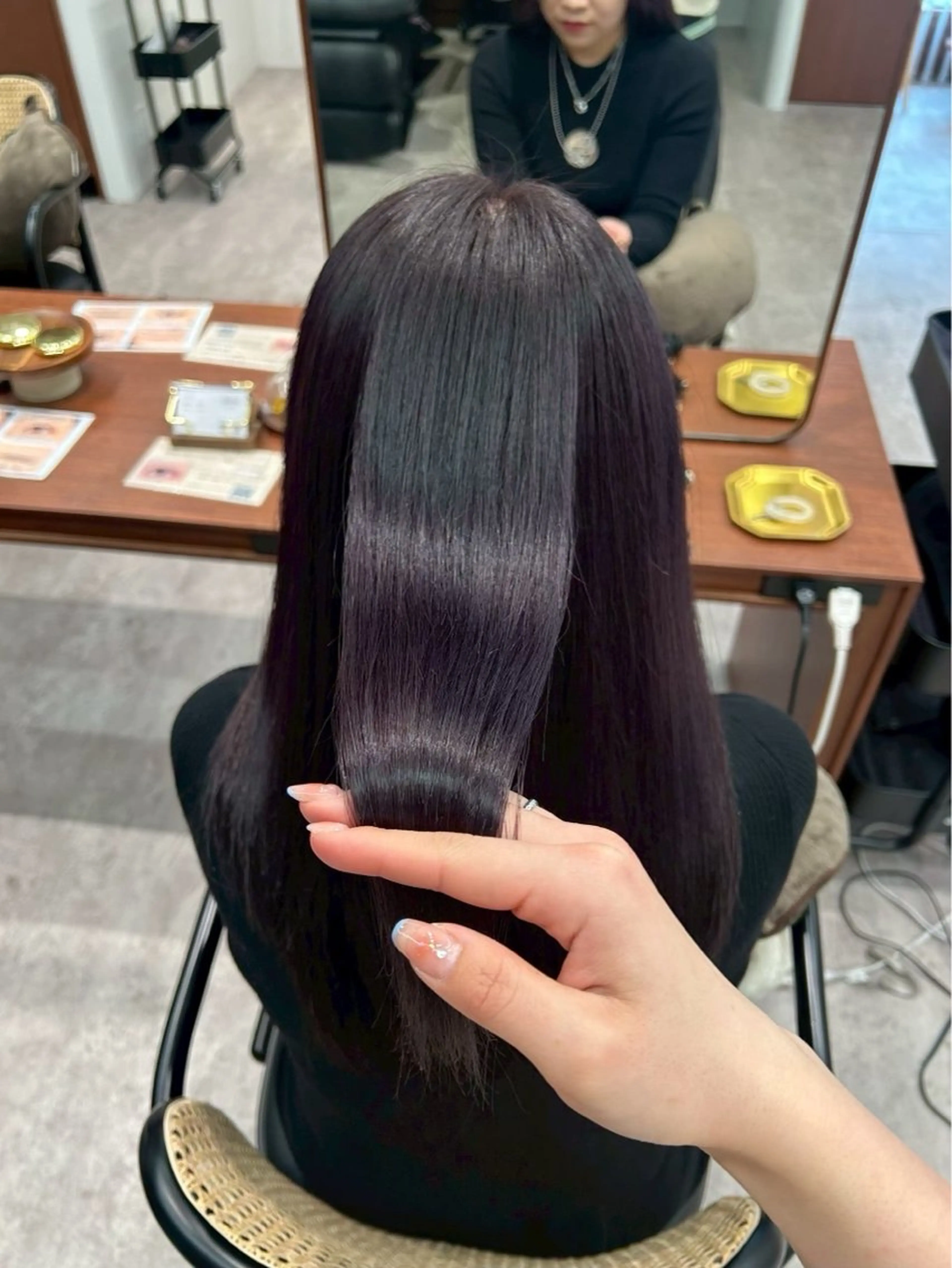 ロング カラー ヘアカラー 立川♡艶カラー ／カラーモデル募集中のヘアスタイル