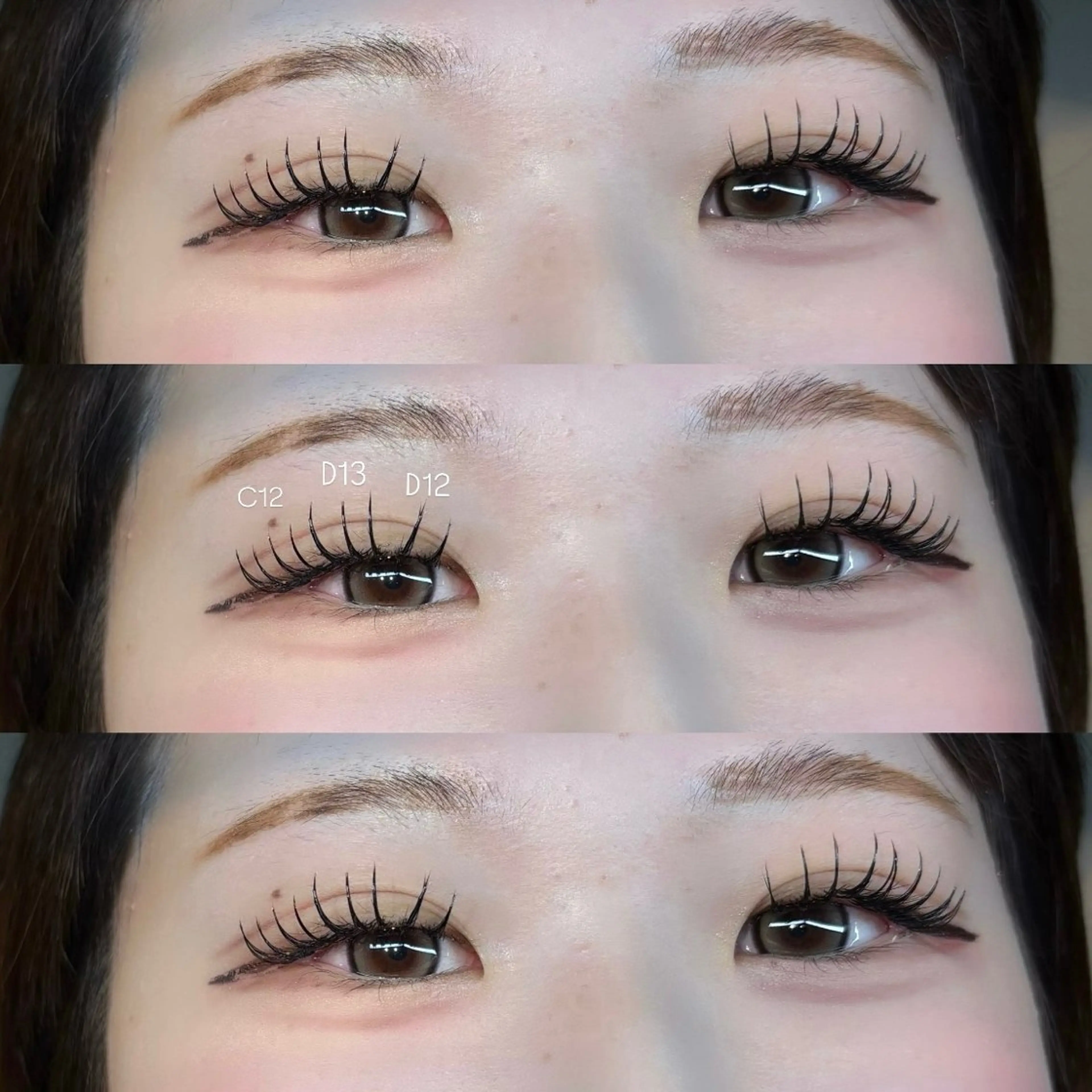 マツエク・マツパ and Laurel hinaのマツエク・マツパデザイン