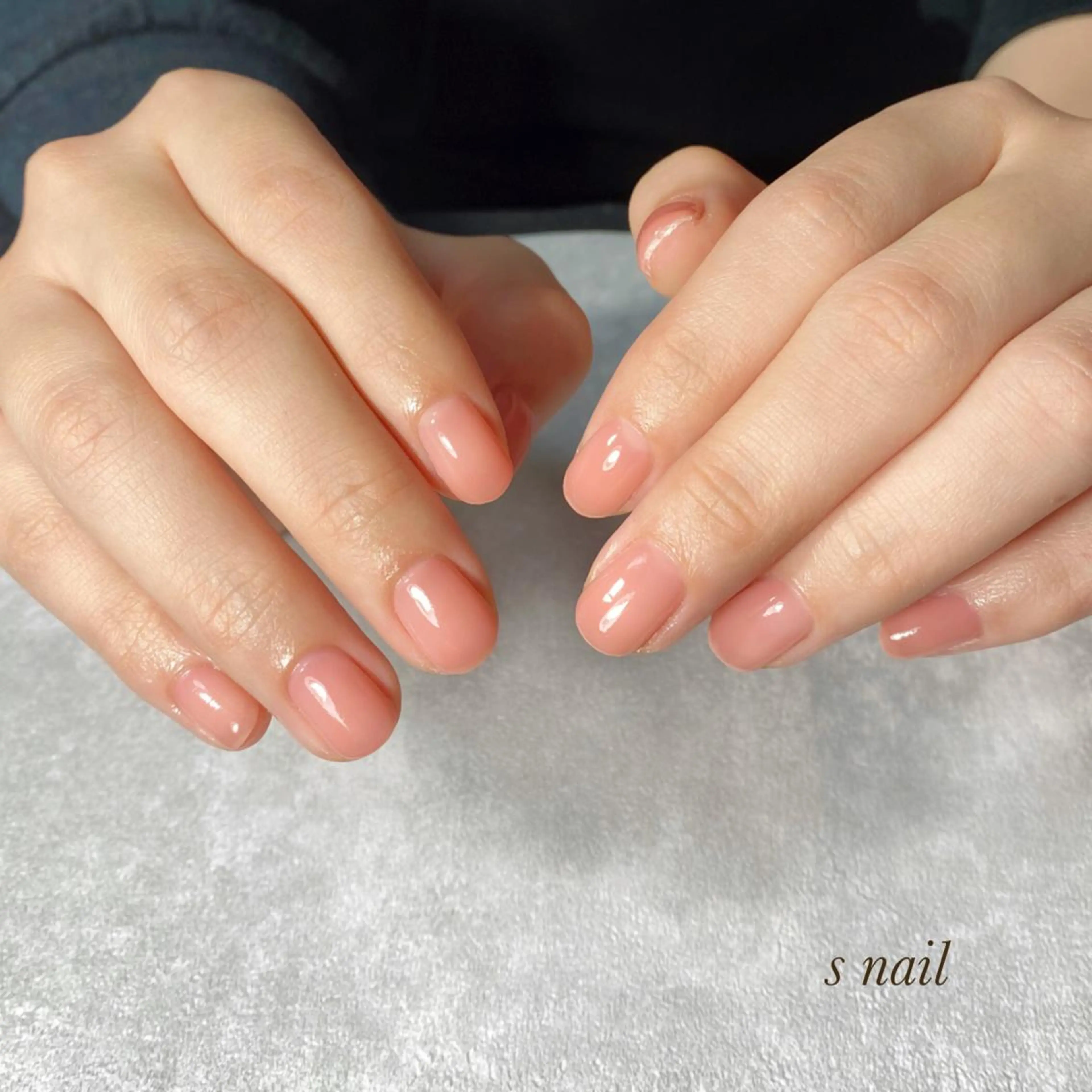 ネイル ワンカラーネイル s nail さとよしみゆきのネイルデザイン