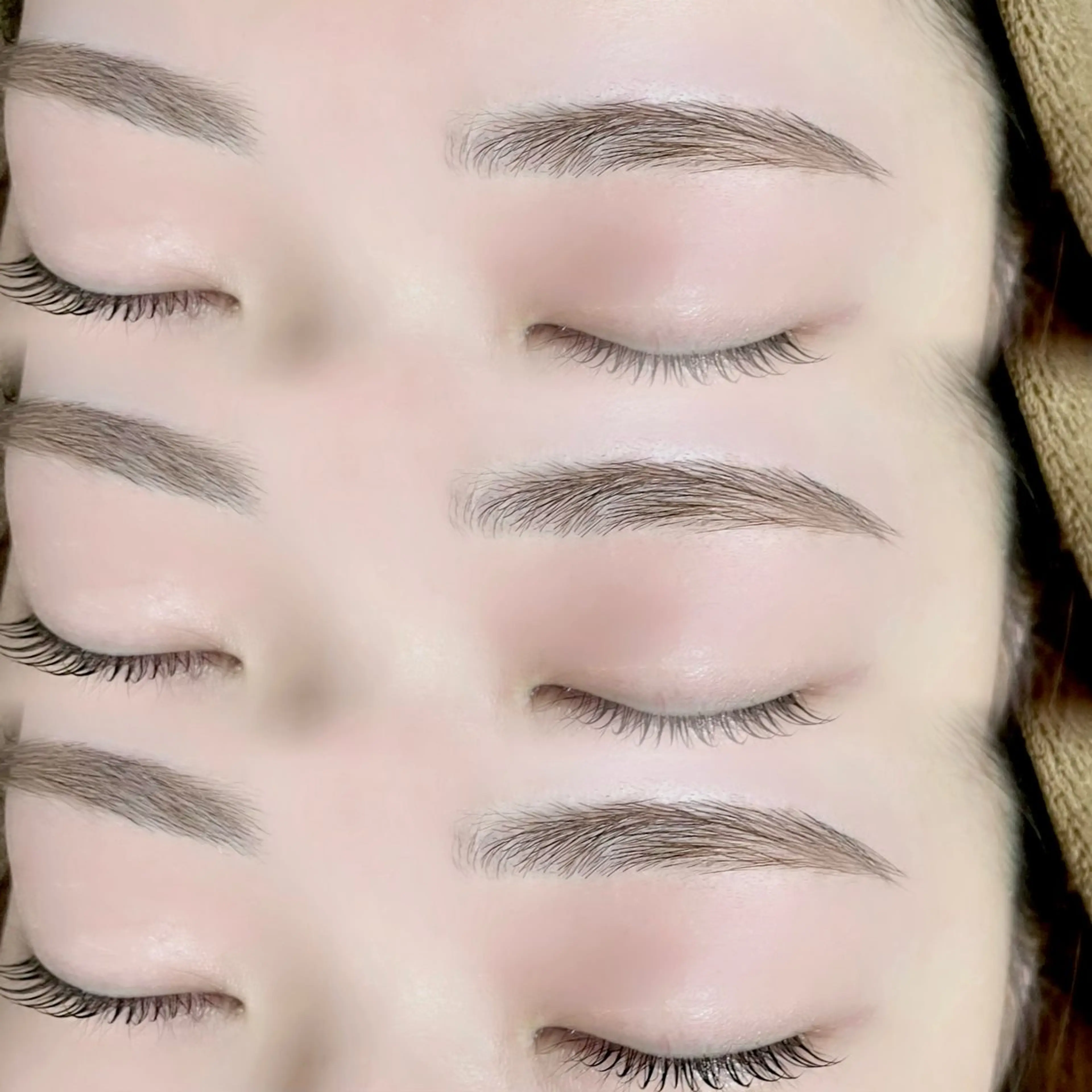 アイブロウ ワックス脱毛 眉カット Fukaya Annaのマツエク・マツパデザイン