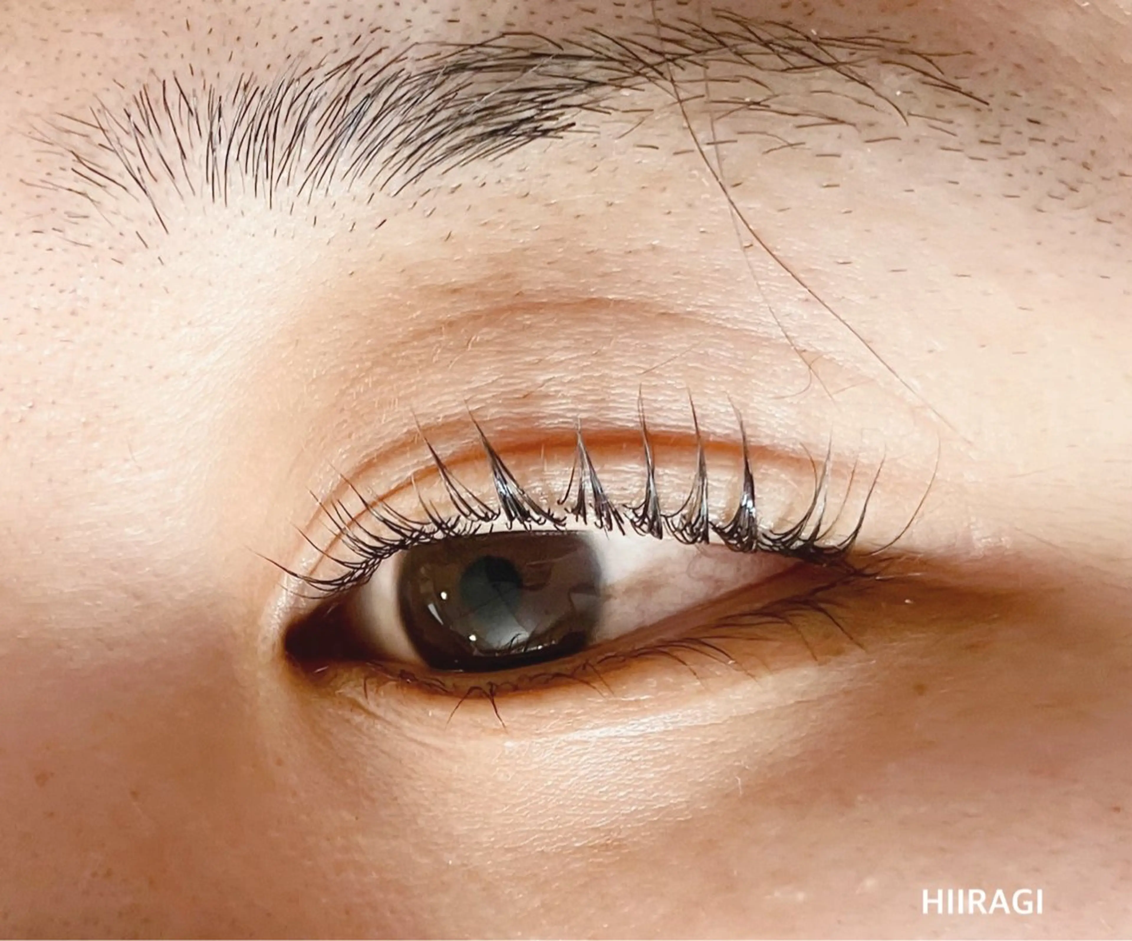 マツエク・マツパ 束感まつ毛 まつげパーマ マツパ 美容室 HIIRAGIのマツエク・マツパデザイン