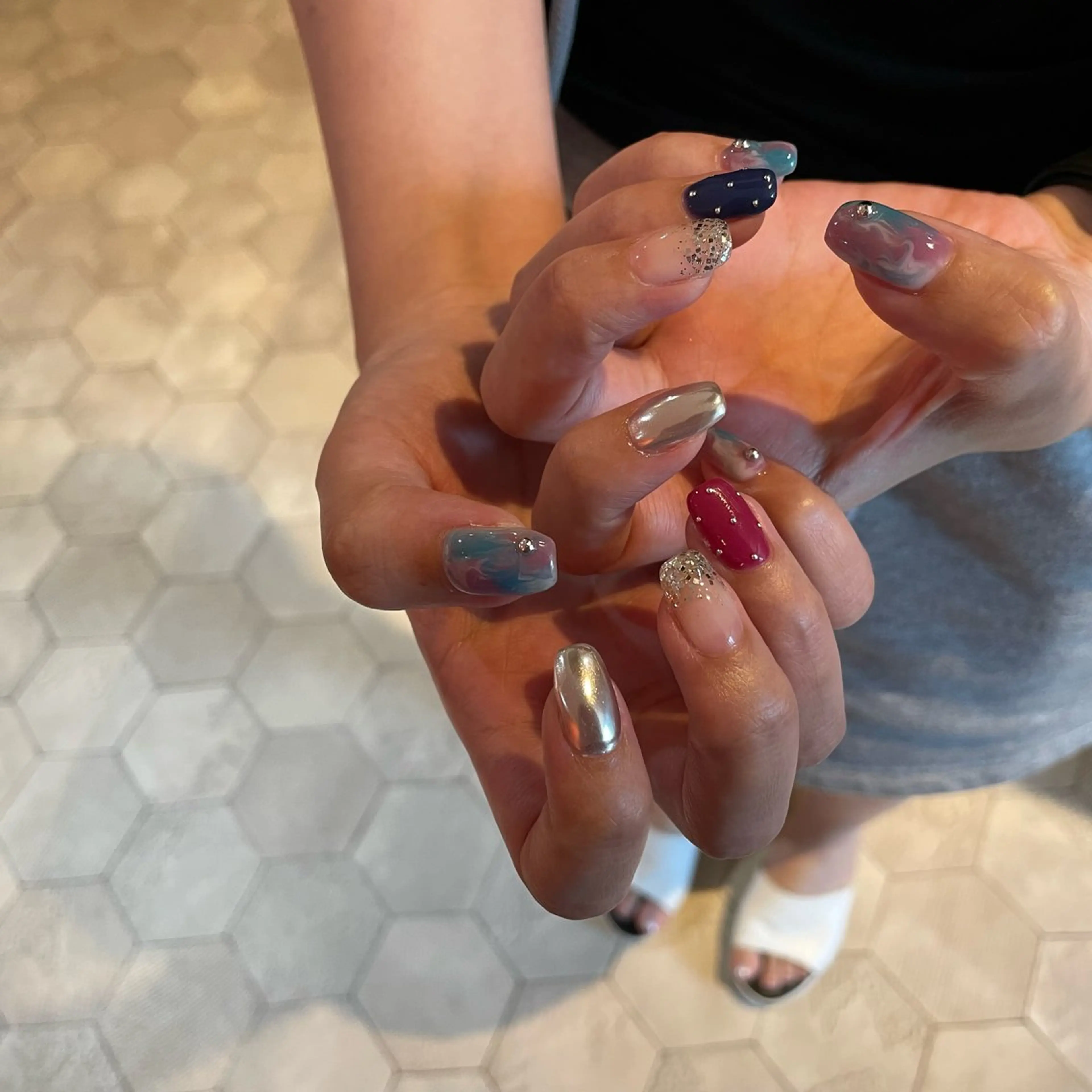 ネイル 金村 遥奈のネイルデザイン