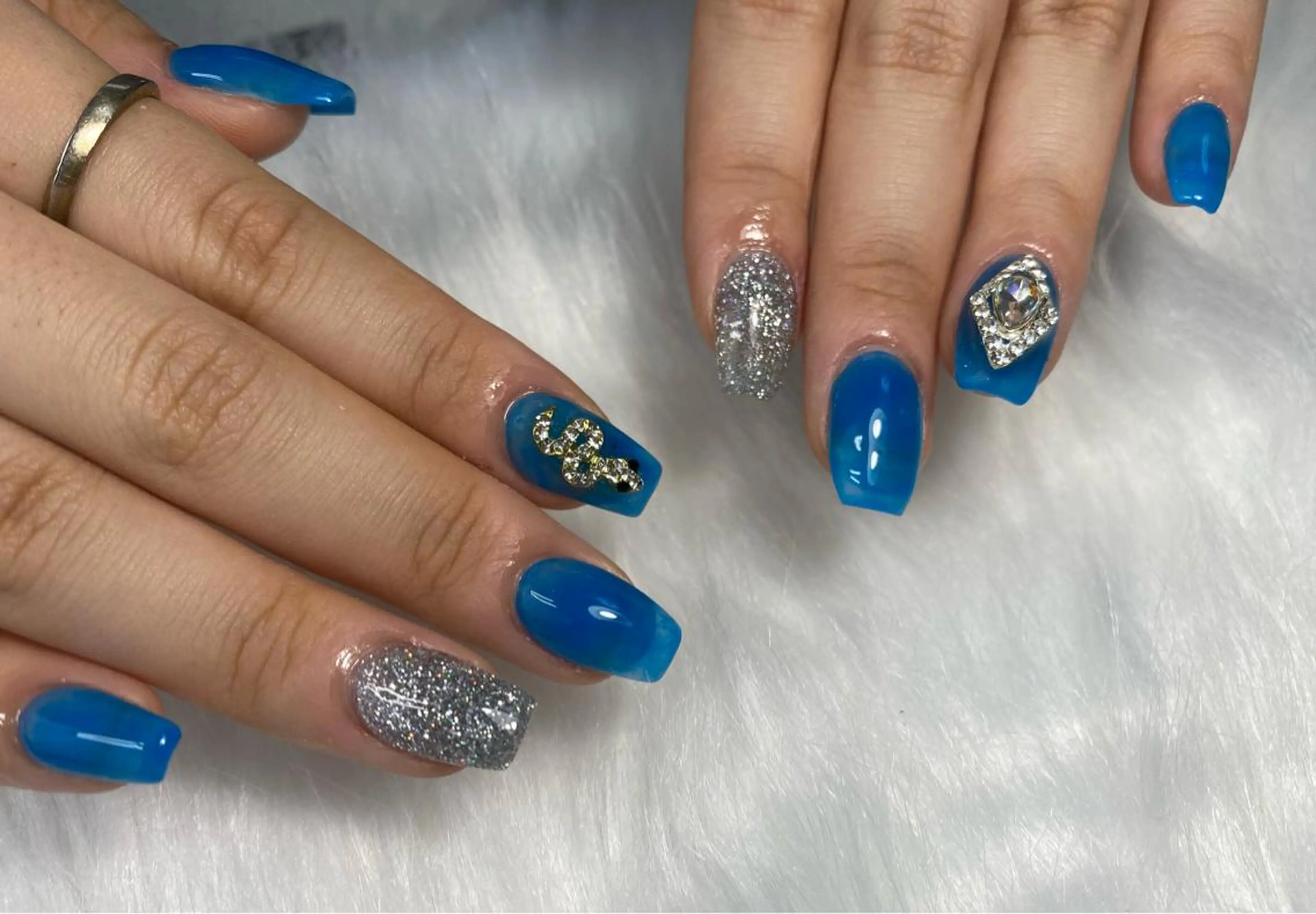 ネイル ハンドネイル Mana‪ ‪·͜· ❤︎‬のネイルデザイン