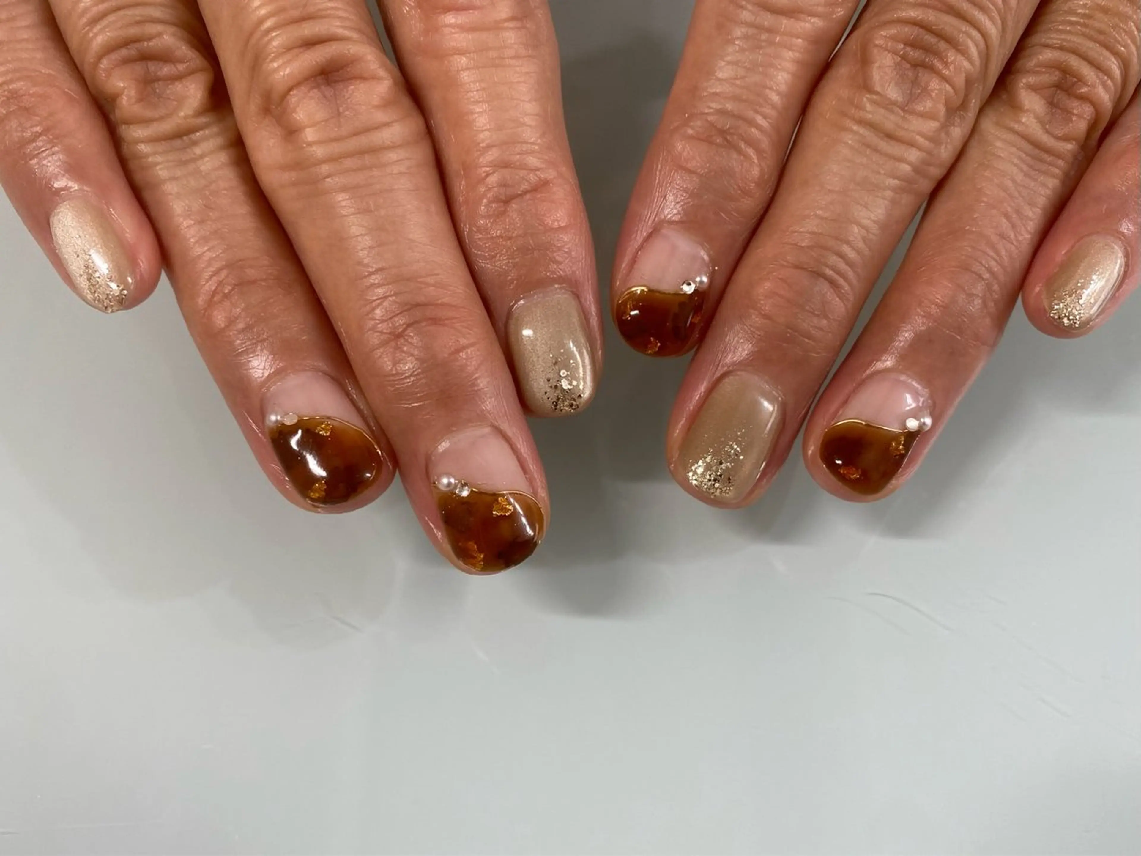 ネイル ハンドネイル Nailist Yasucoのネイルデザイン