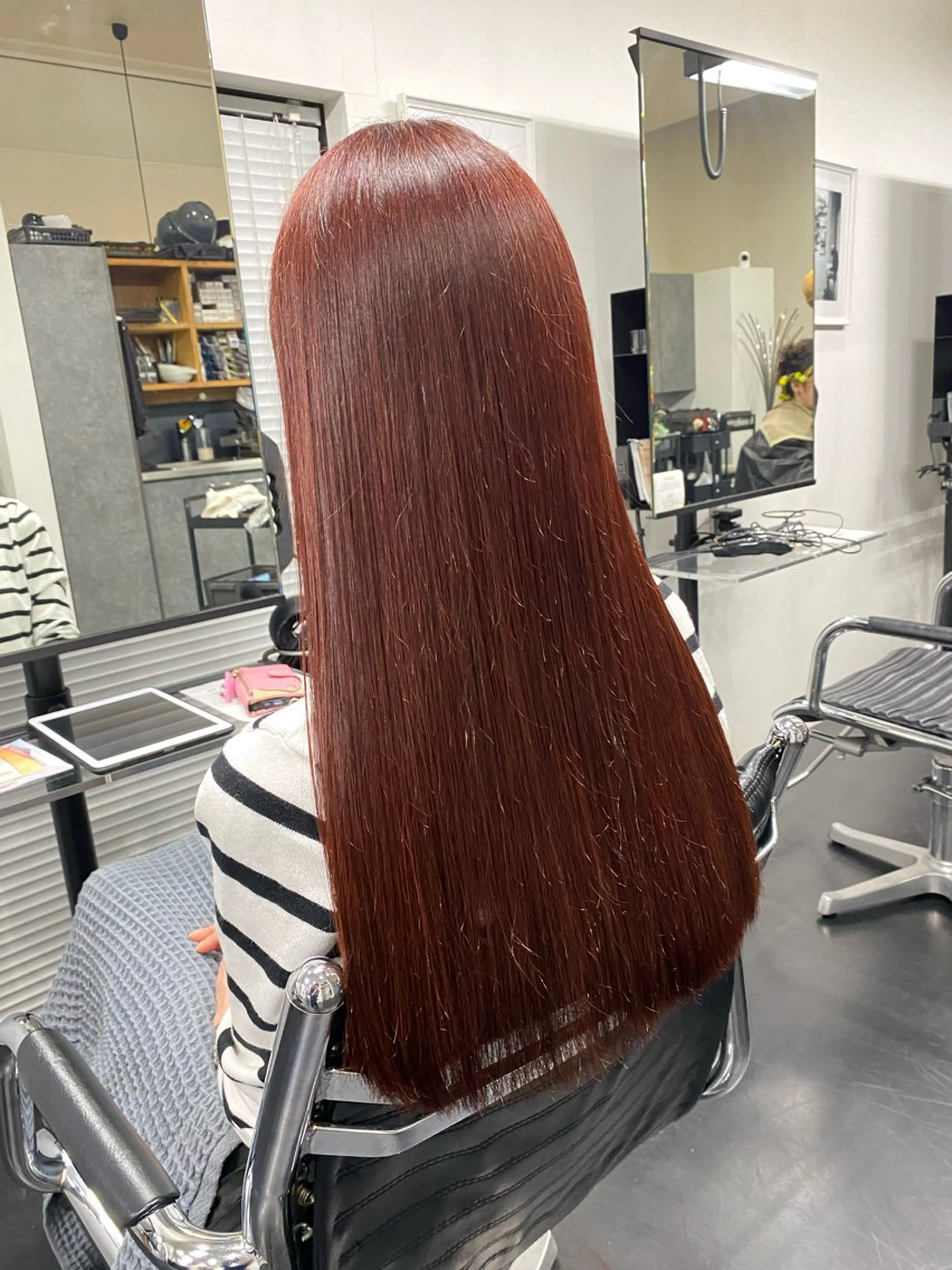 ロング 宇野 鈴花のヘアスタイル