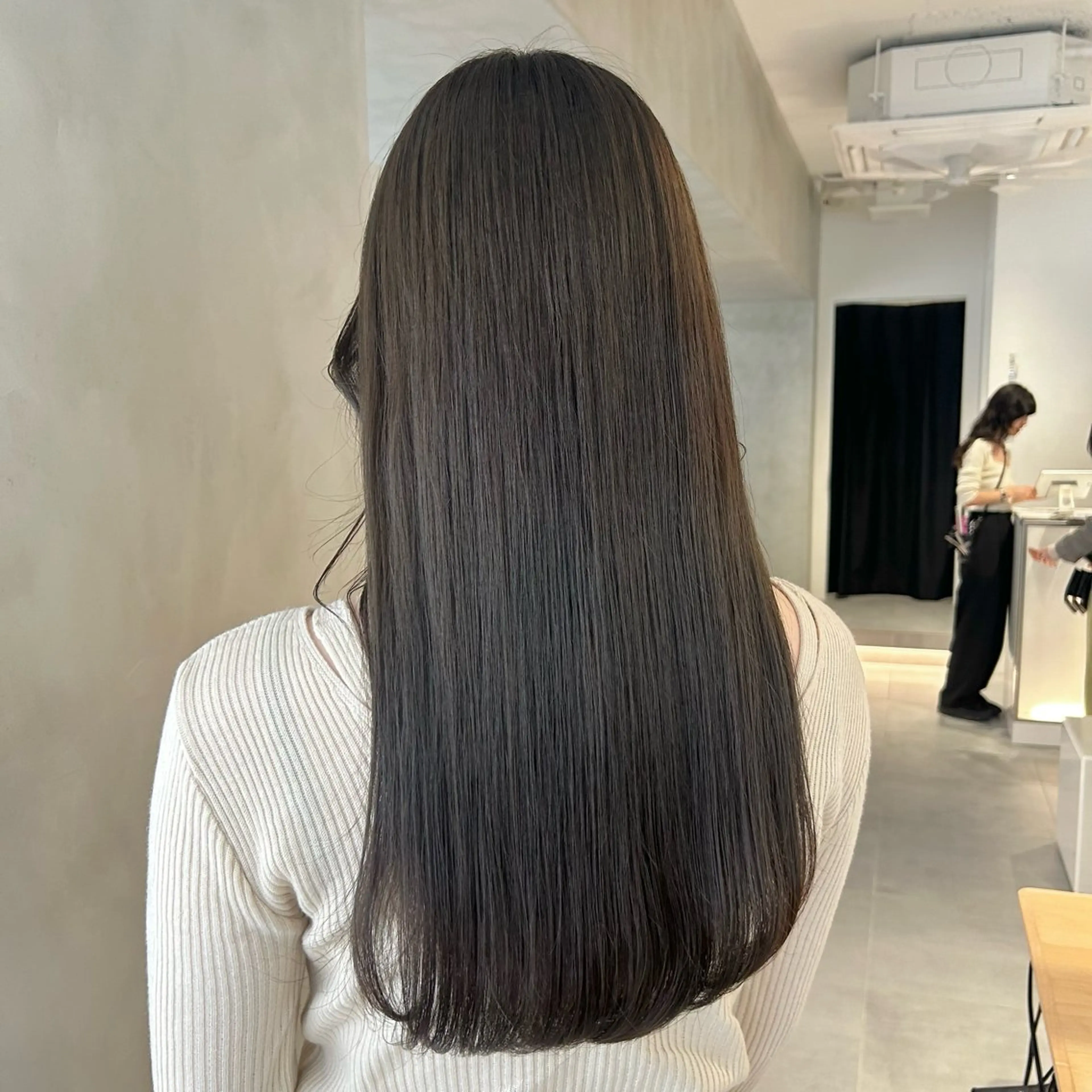 ロング カラー カット ヘアカラー トリートメント 🧚つやさらhair 🧚manakaのヘアスタイル