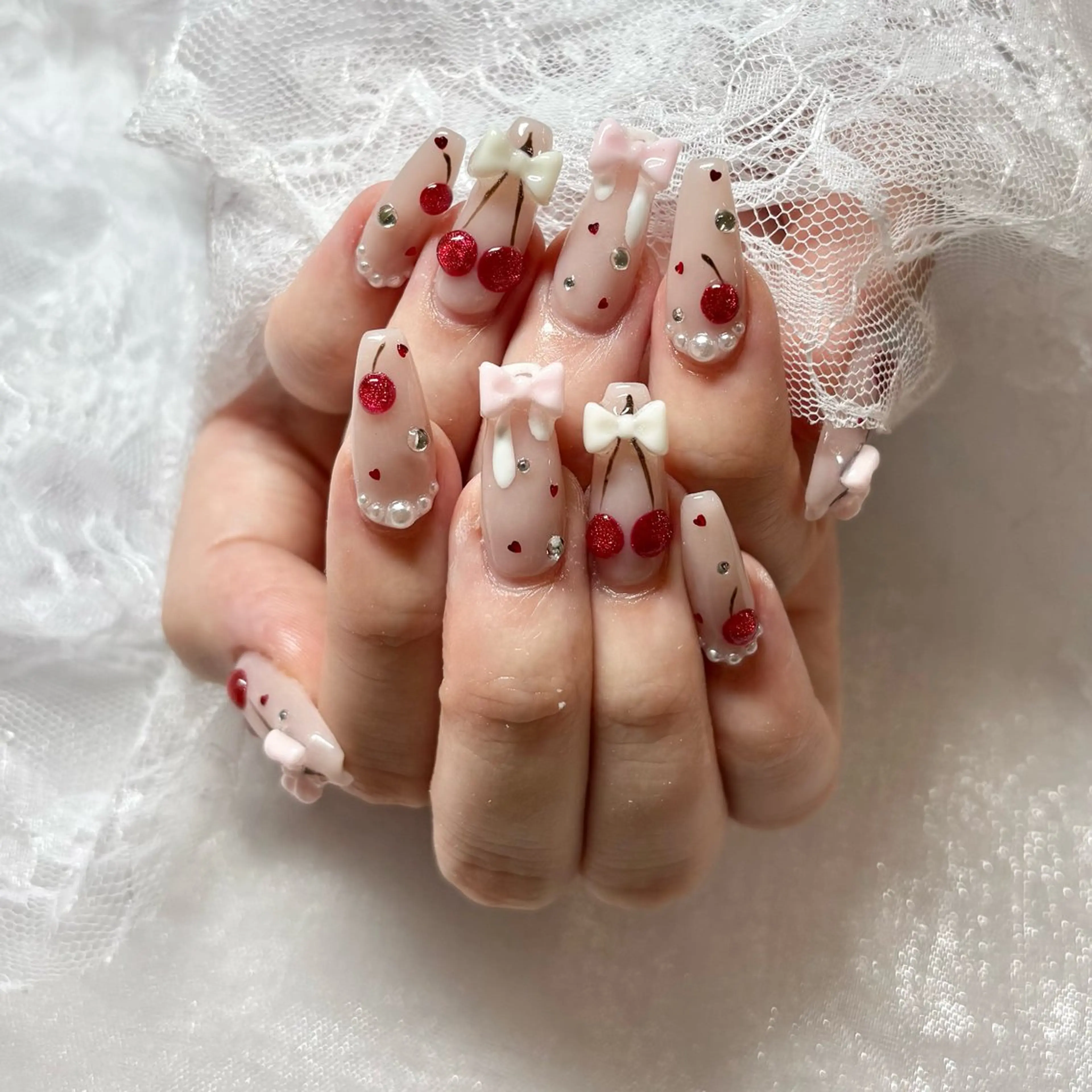 ネイル 春ネイル ハンドネイル 武田 つきこのネイルデザイン