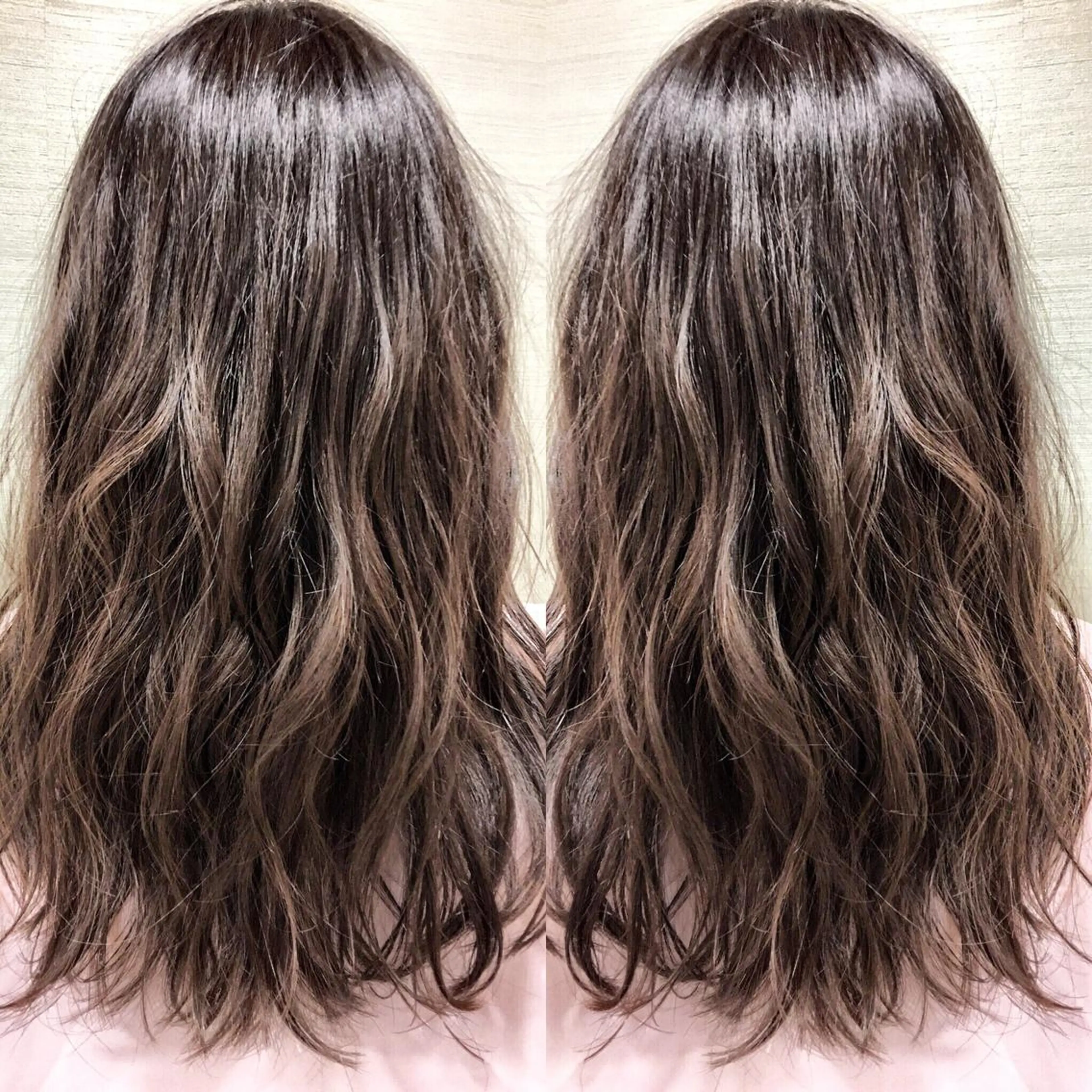 セミロング box mico. mutsumiのヘアスタイル