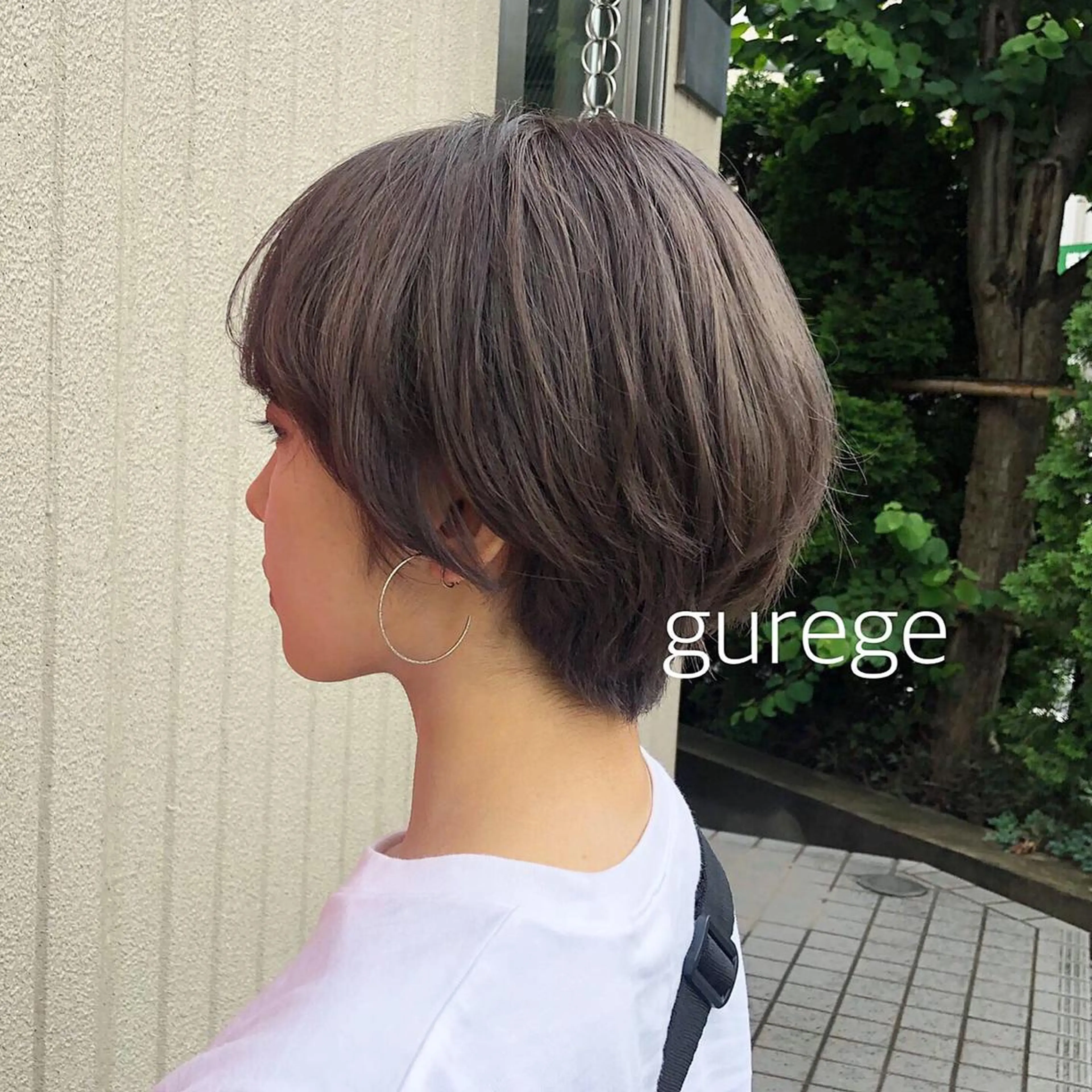 ショート ウルフカット ハッシュカット/七海のヘアスタイル