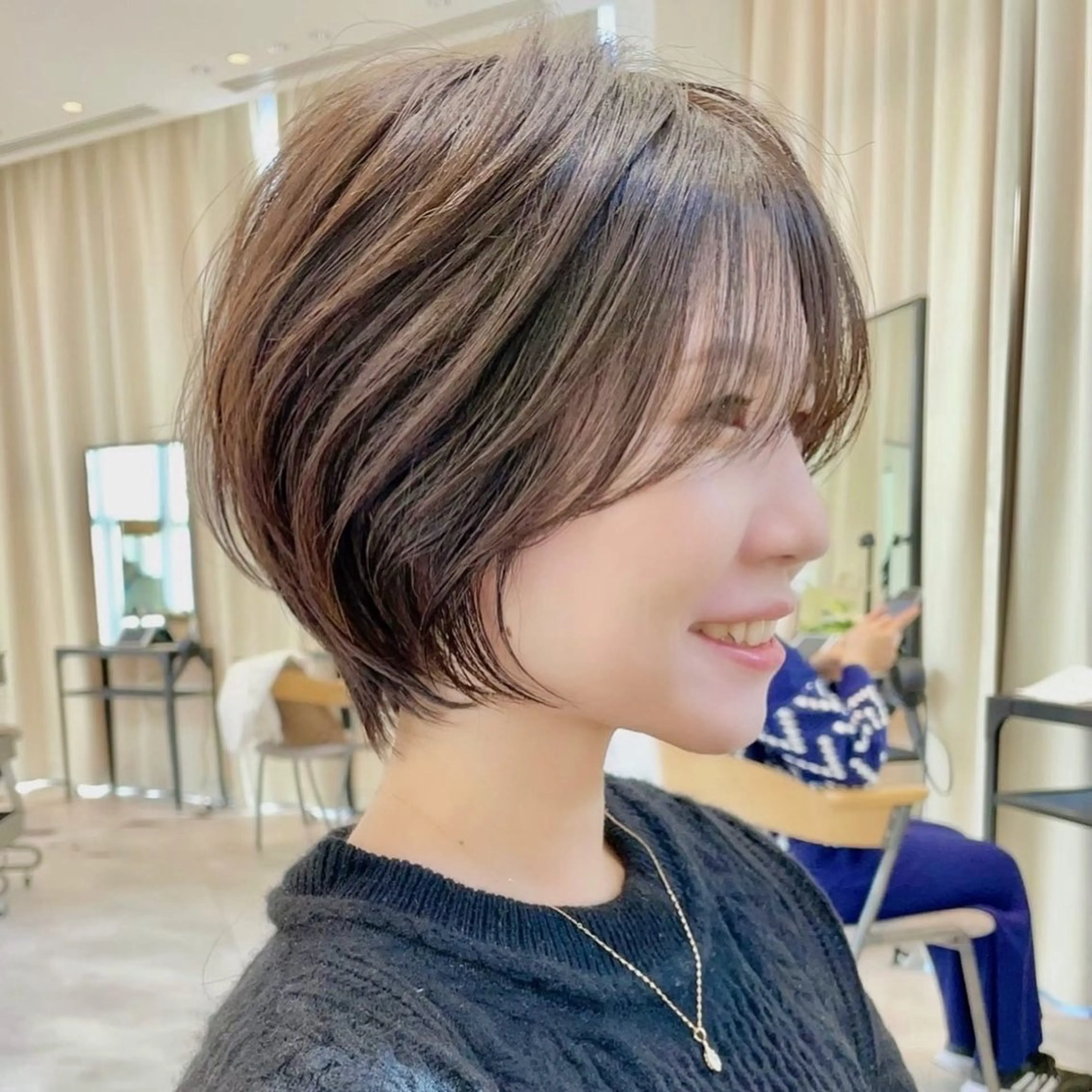 ショート 似合わせカット特化⌇ カラー⌇妃菜🎀のヘアスタイル