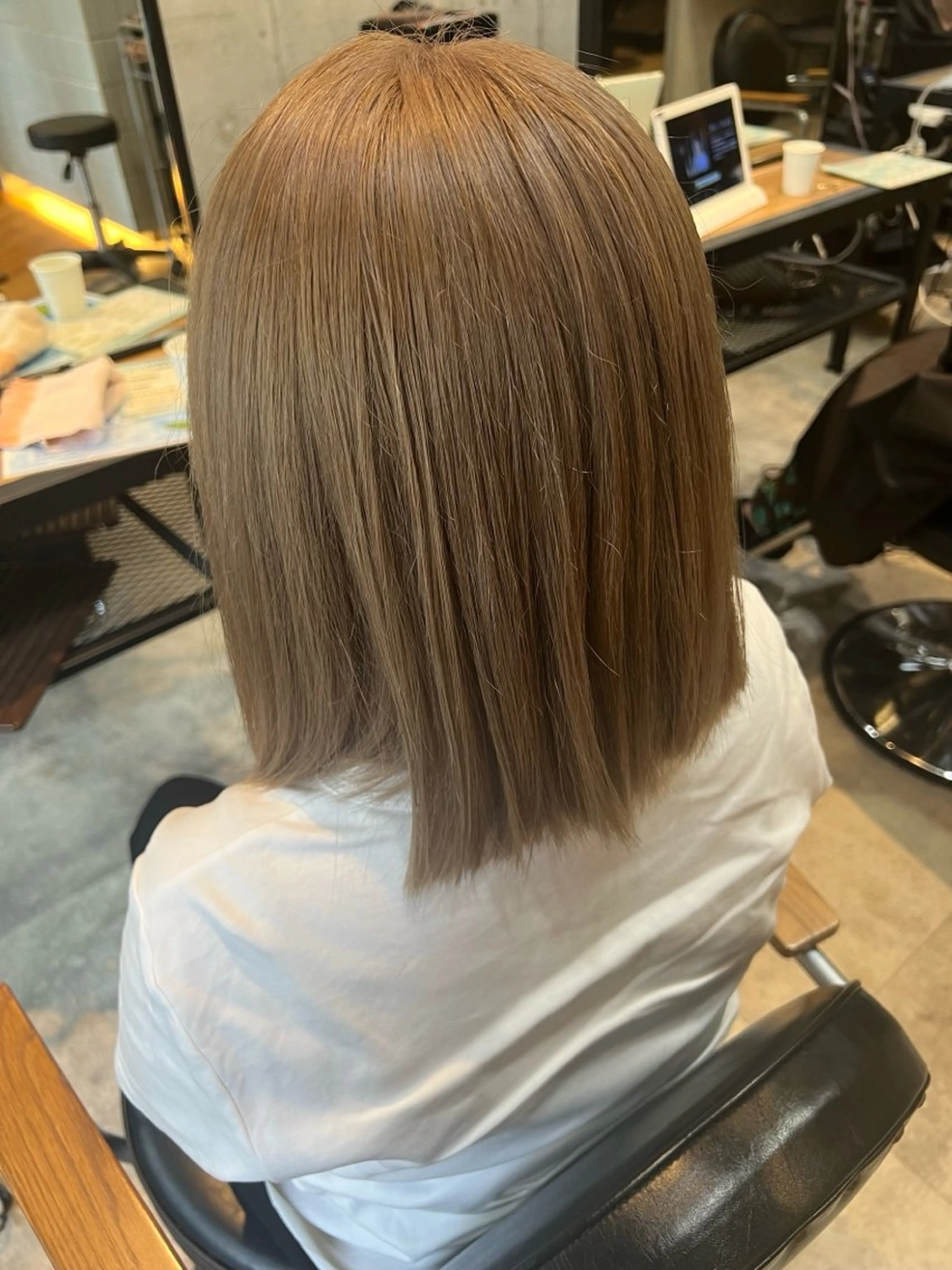 ショート カラー 吉田 光希のヘアスタイル
