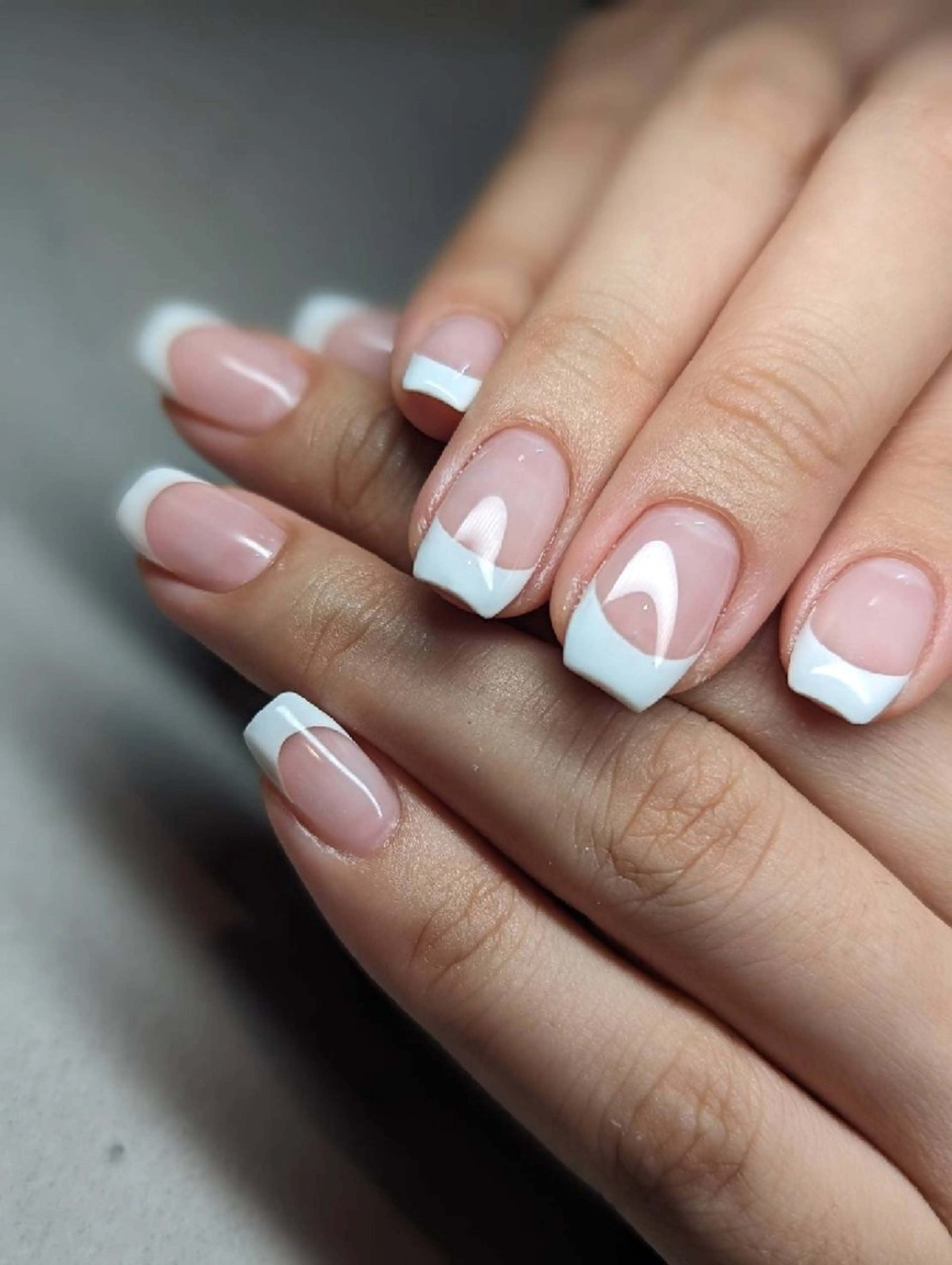 ネイル フレンチネイル Nailsalon BEeR。のネイルデザイン