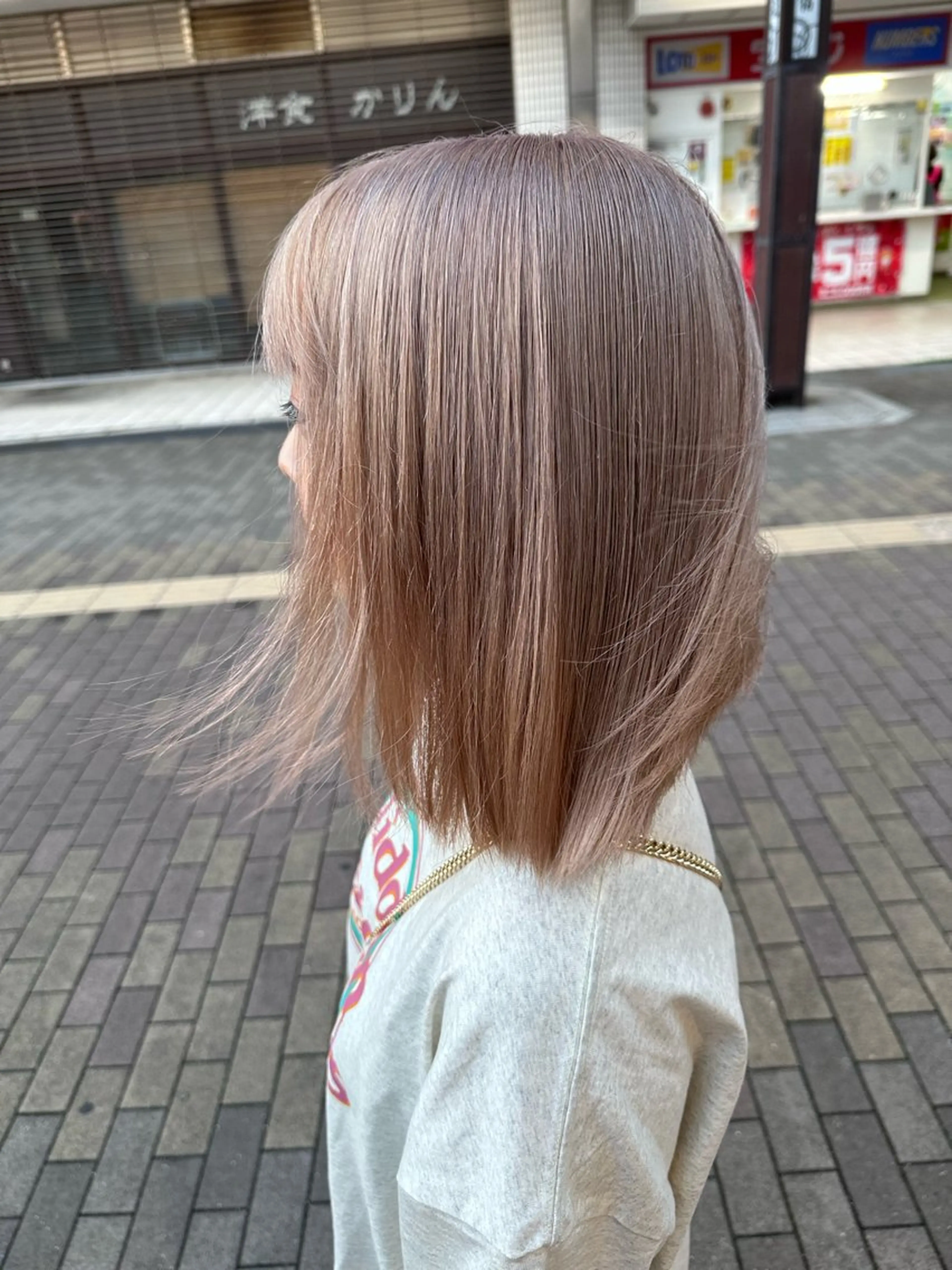 【ケアプレックスブリーチ★】Wカラーor3Dハイライト+オンカラー¥11400の写真